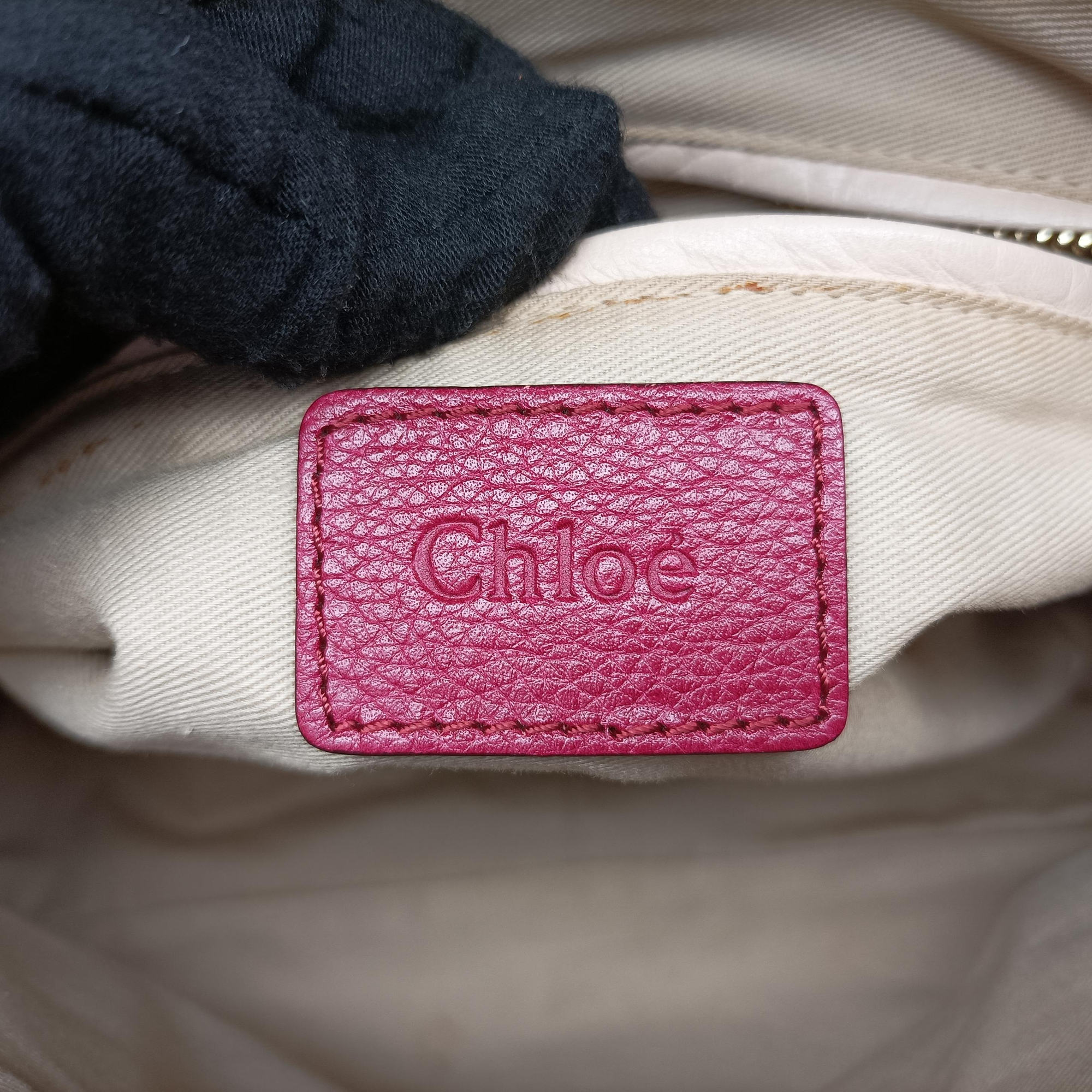 Pre-owned Chloe Paraty Red Leather  shoulderbag | stylenewstar