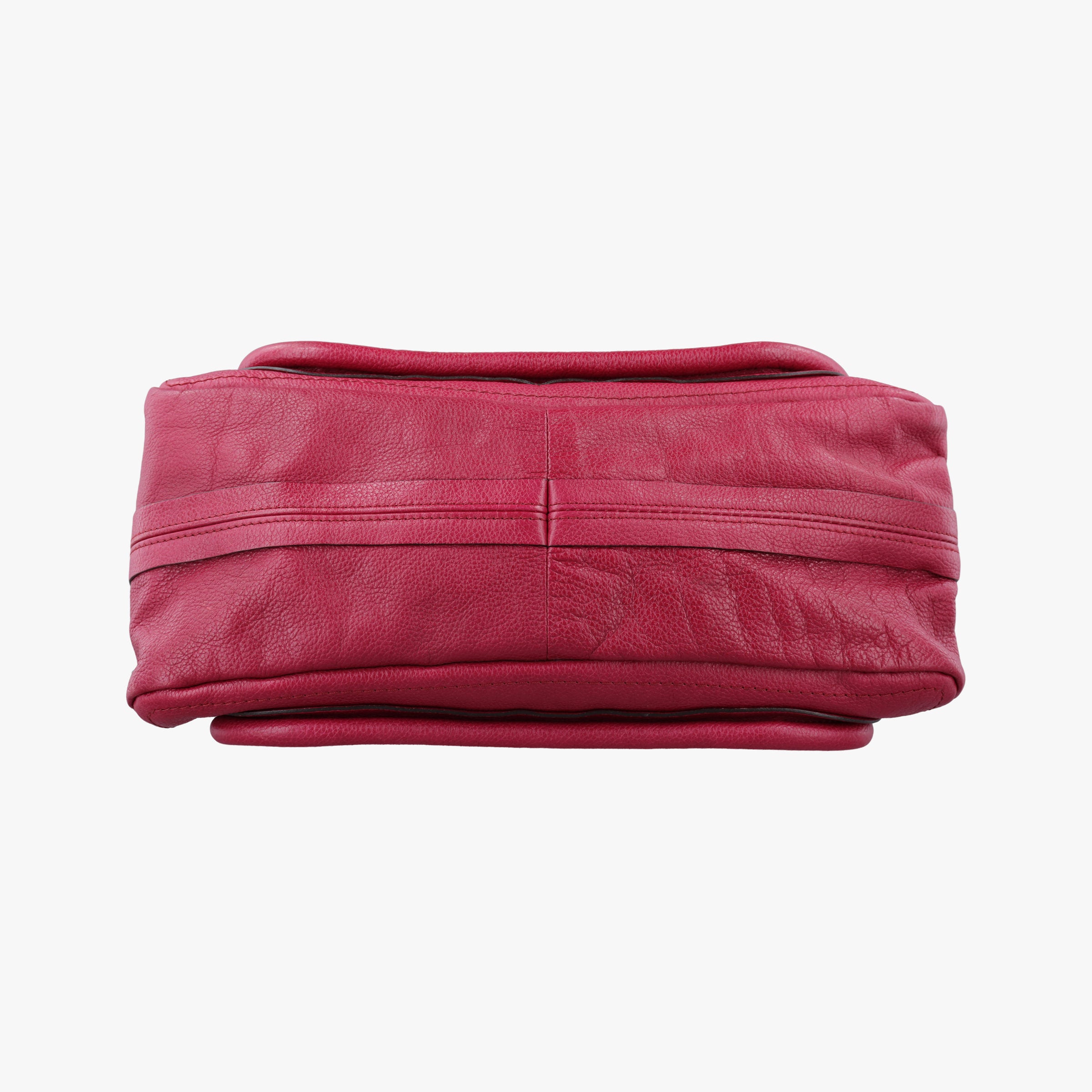 Pre-owned Chloe Paraty Red Leather  shoulderbag | stylenewstar