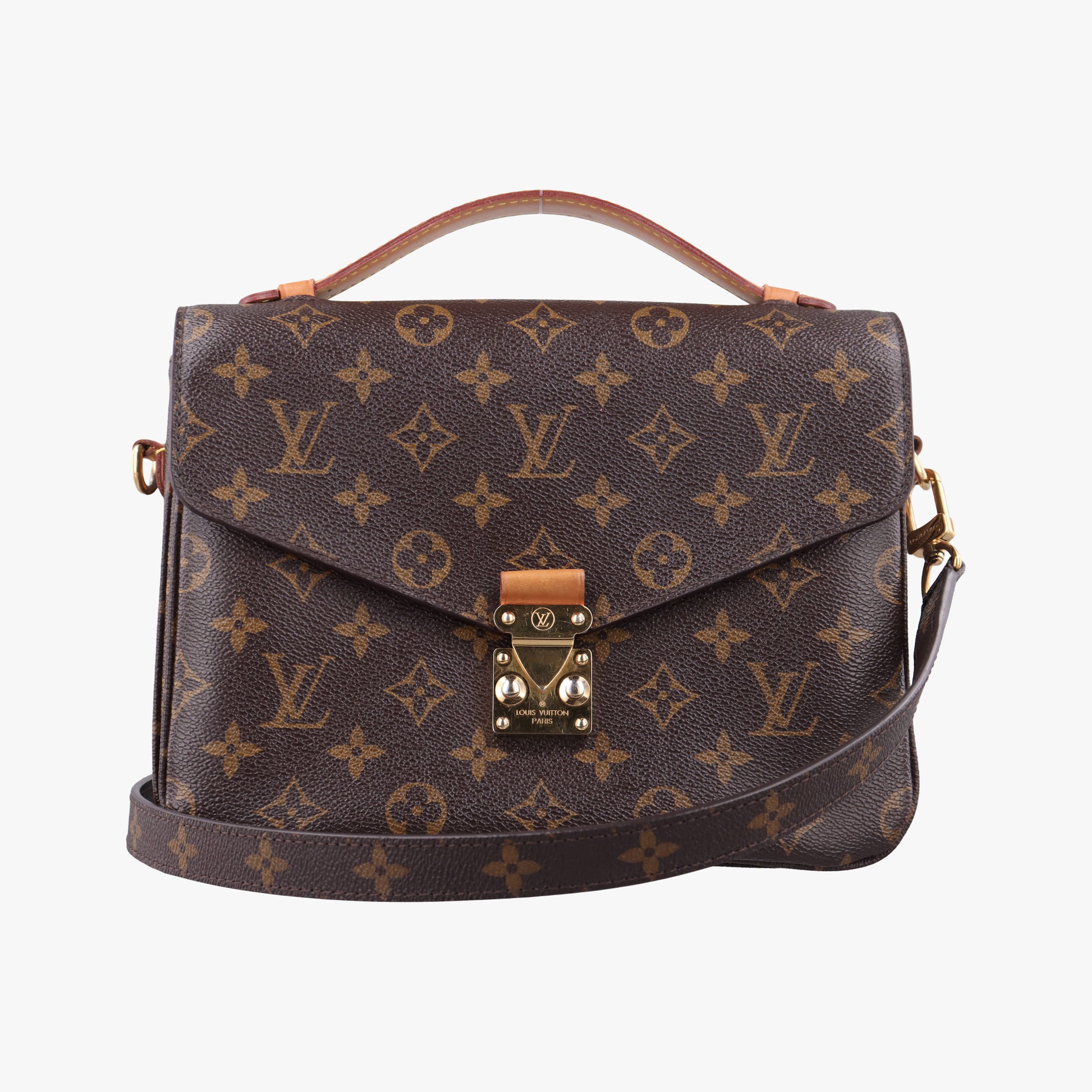 Vintage Louis Vuitton Pochette Metis MM Brown Monogram Canvas M44875 shoulderbag | stylenewstar