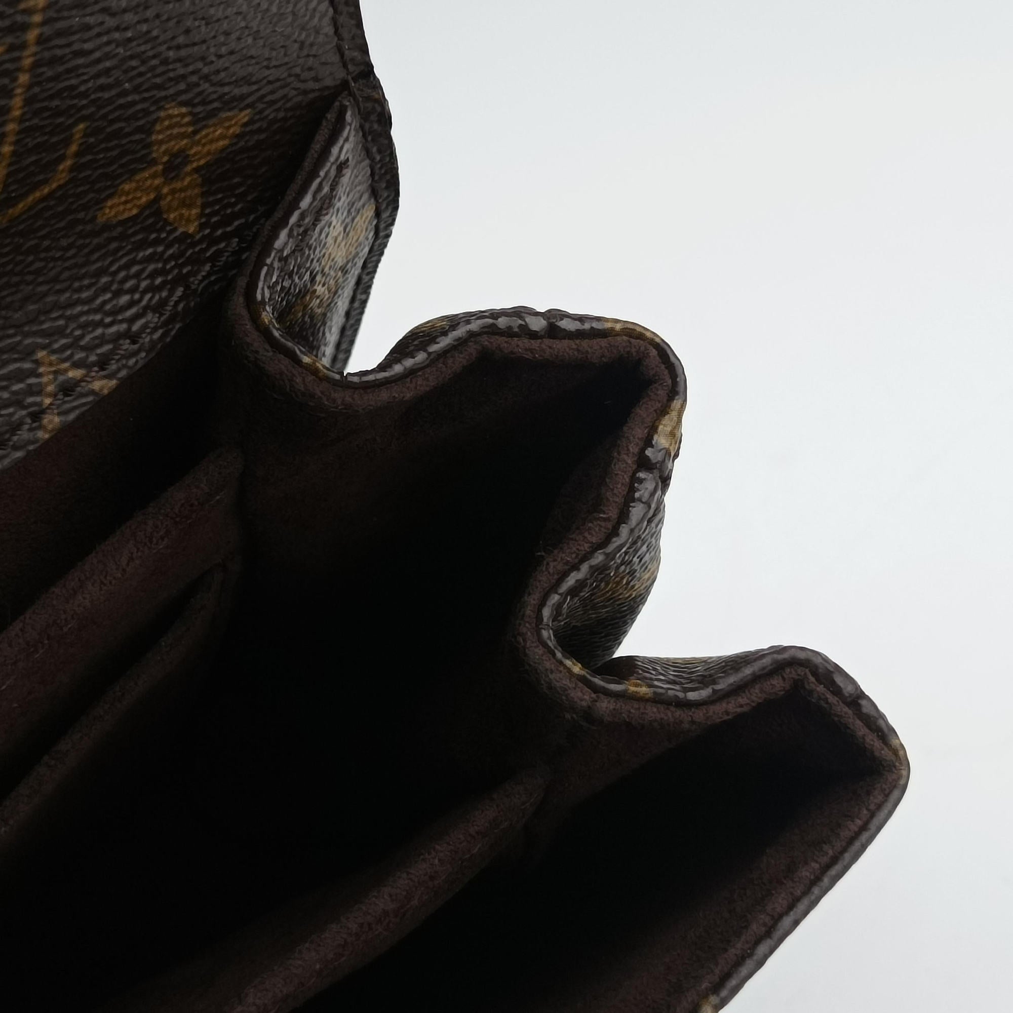 Vintage Louis Vuitton Pochette Metis MM Brown Monogram Canvas M44875 shoulderbag | stylenewstar