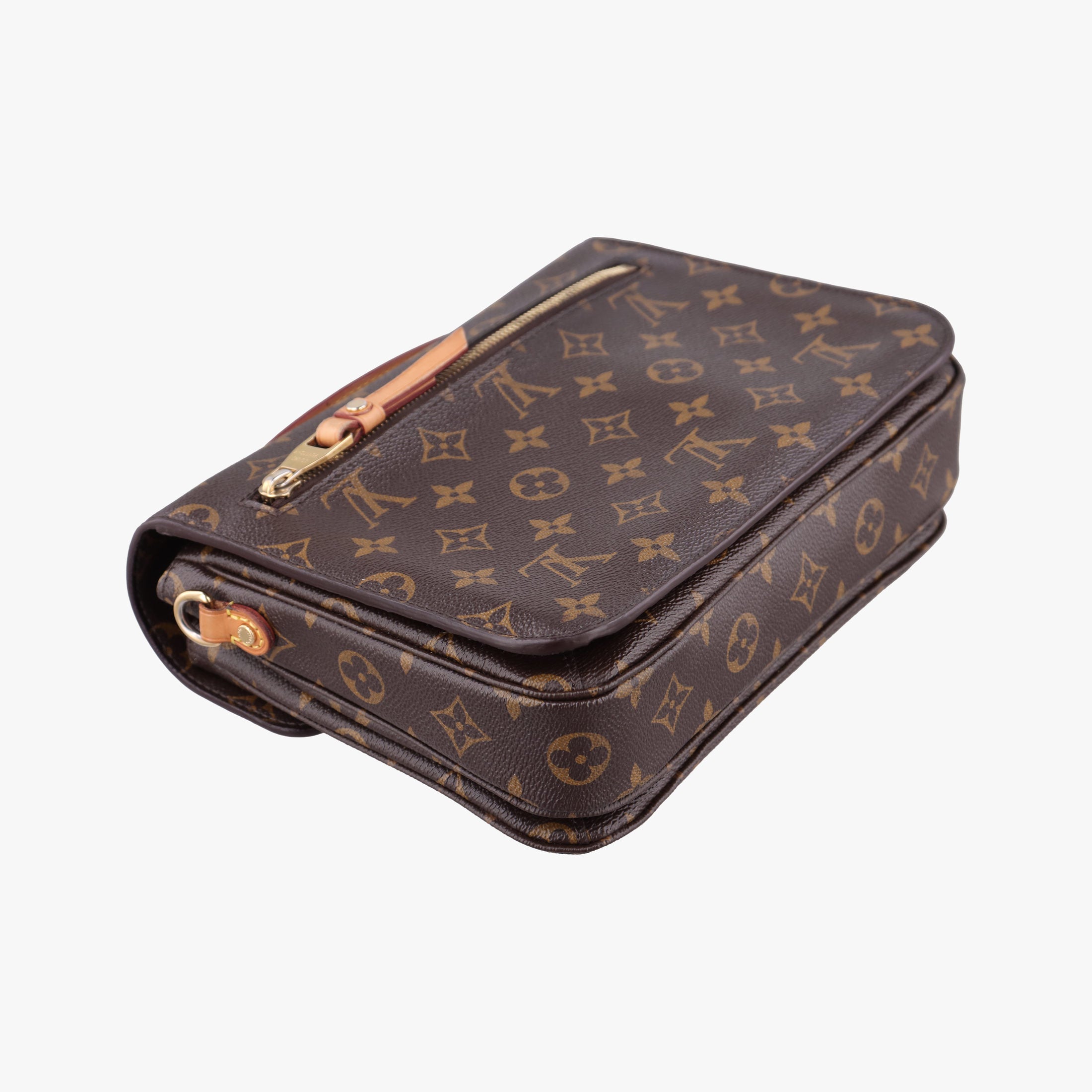 Vintage Louis Vuitton Pochette Metis MM Brown Monogram Canvas M44875 shoulderbag | stylenewstar