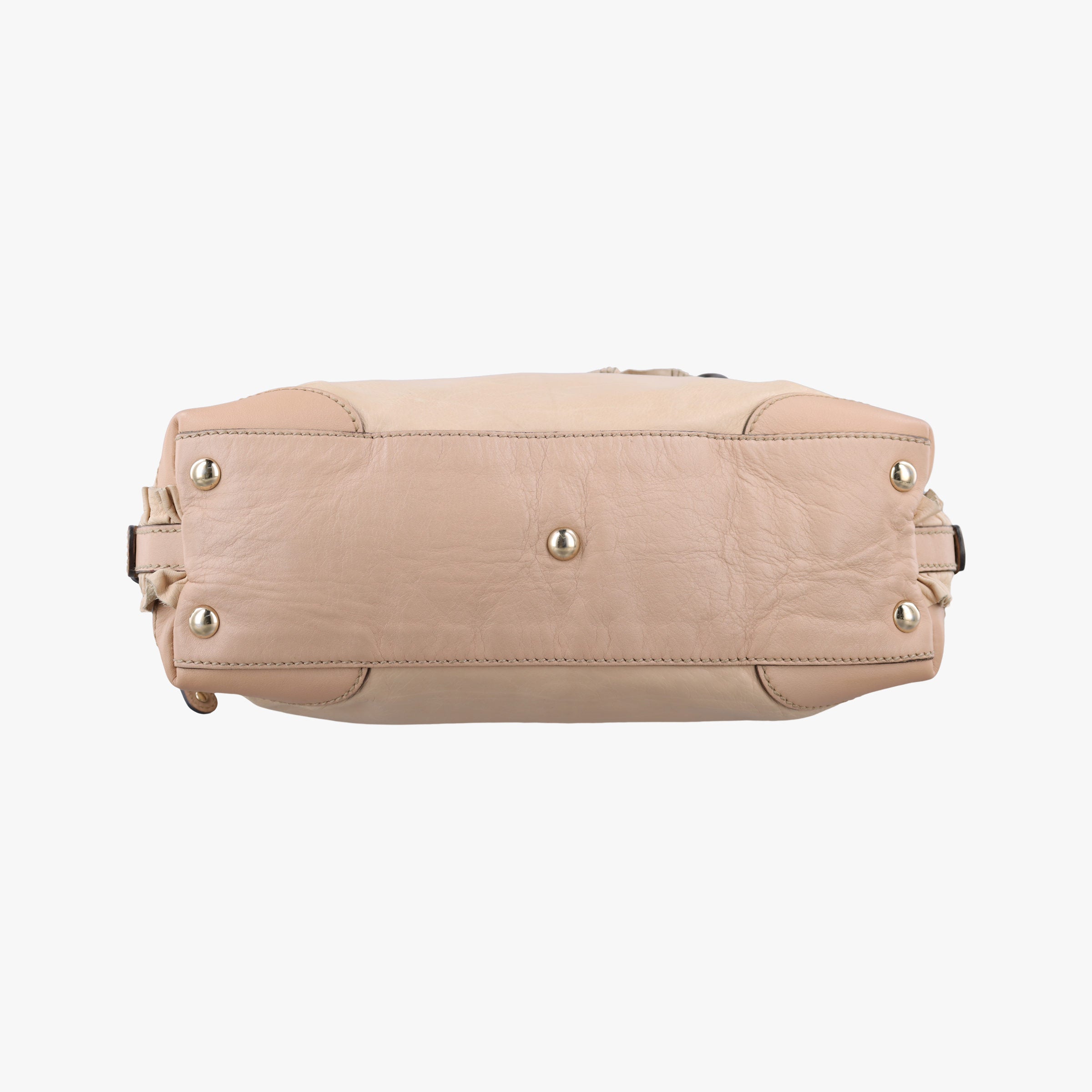 Vintage Gucci Sabrina Boston Beige Leather 189848 handbag | stylenewstar