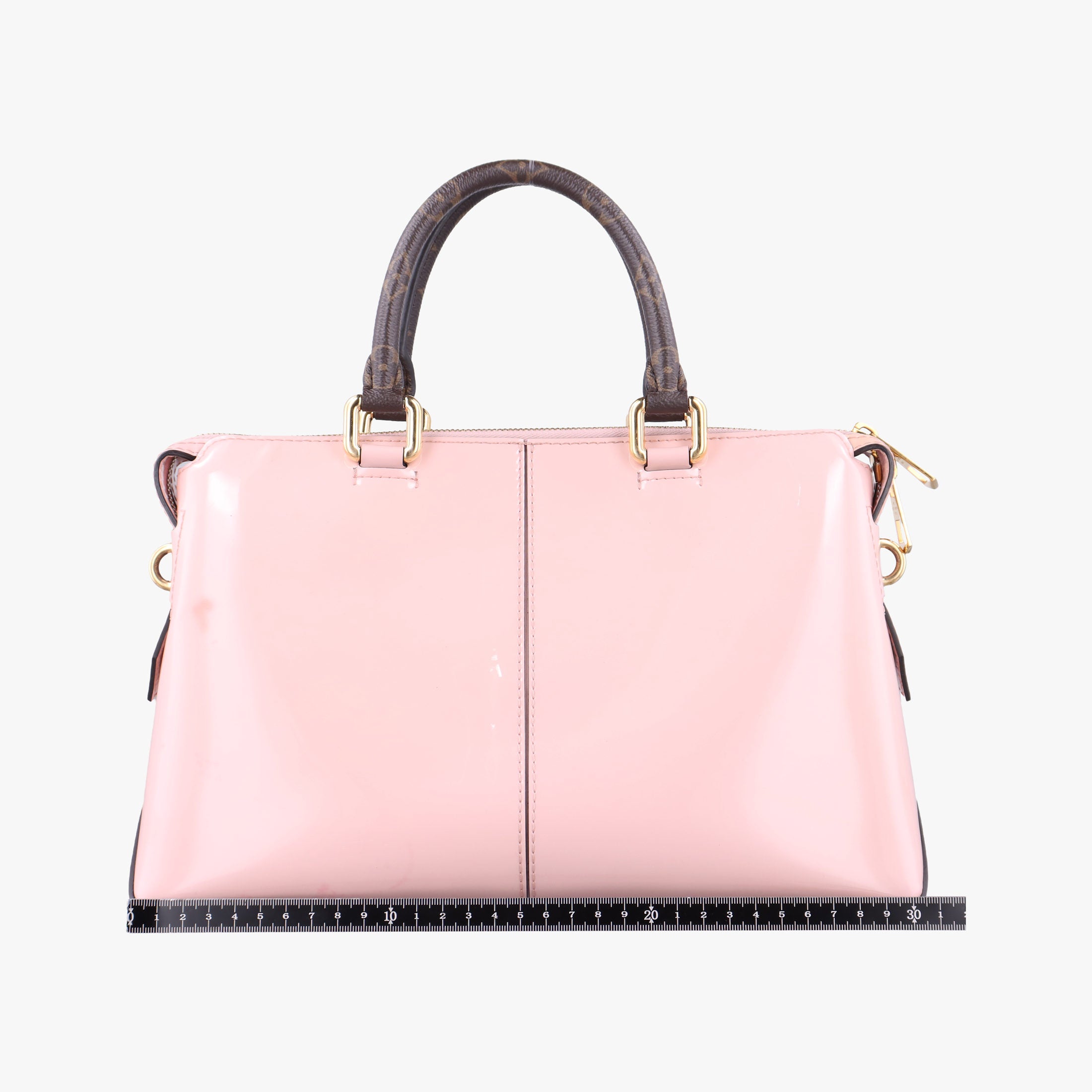 Pre-owned Louis Vuitton Tote Miroir Rose Ballerine Vernis M54639 shoulderbag | stylenewstar
