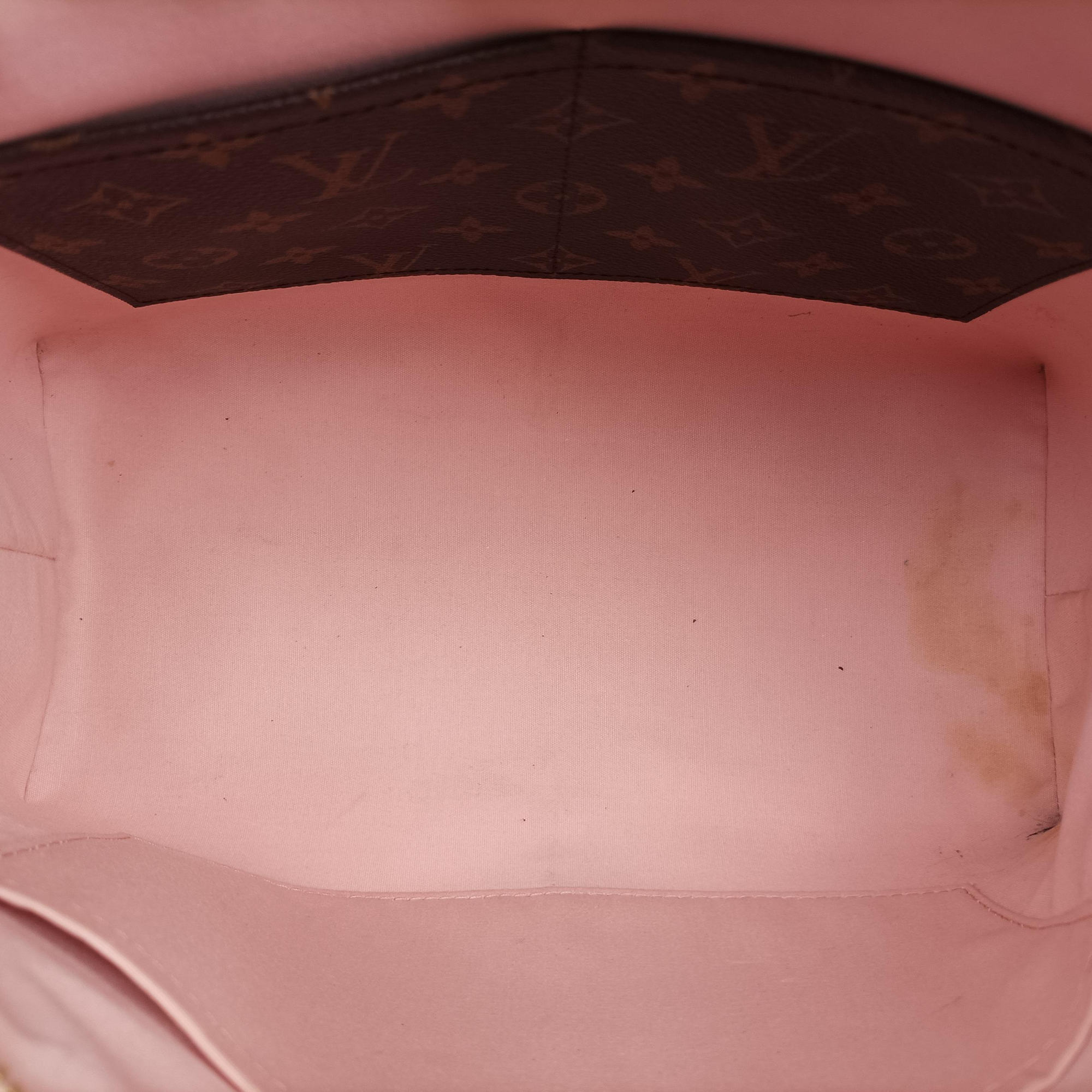 Pre-owned Louis Vuitton Tote Miroir Rose Ballerine Vernis M54639 shoulderbag | stylenewstar