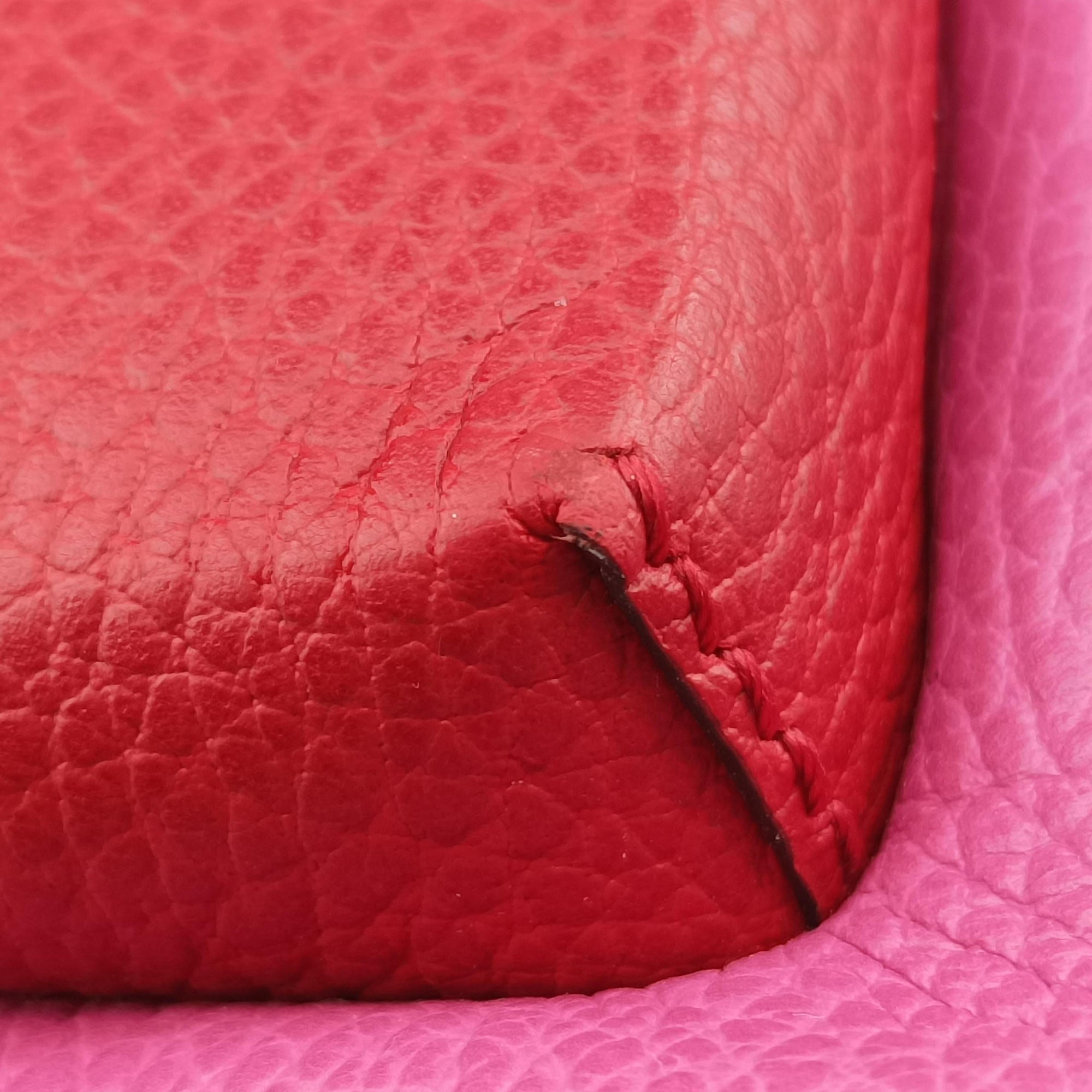 Pre-owned Gucci Soho Rose×red Leather 431570 backpack/rucksack | stylenewstar