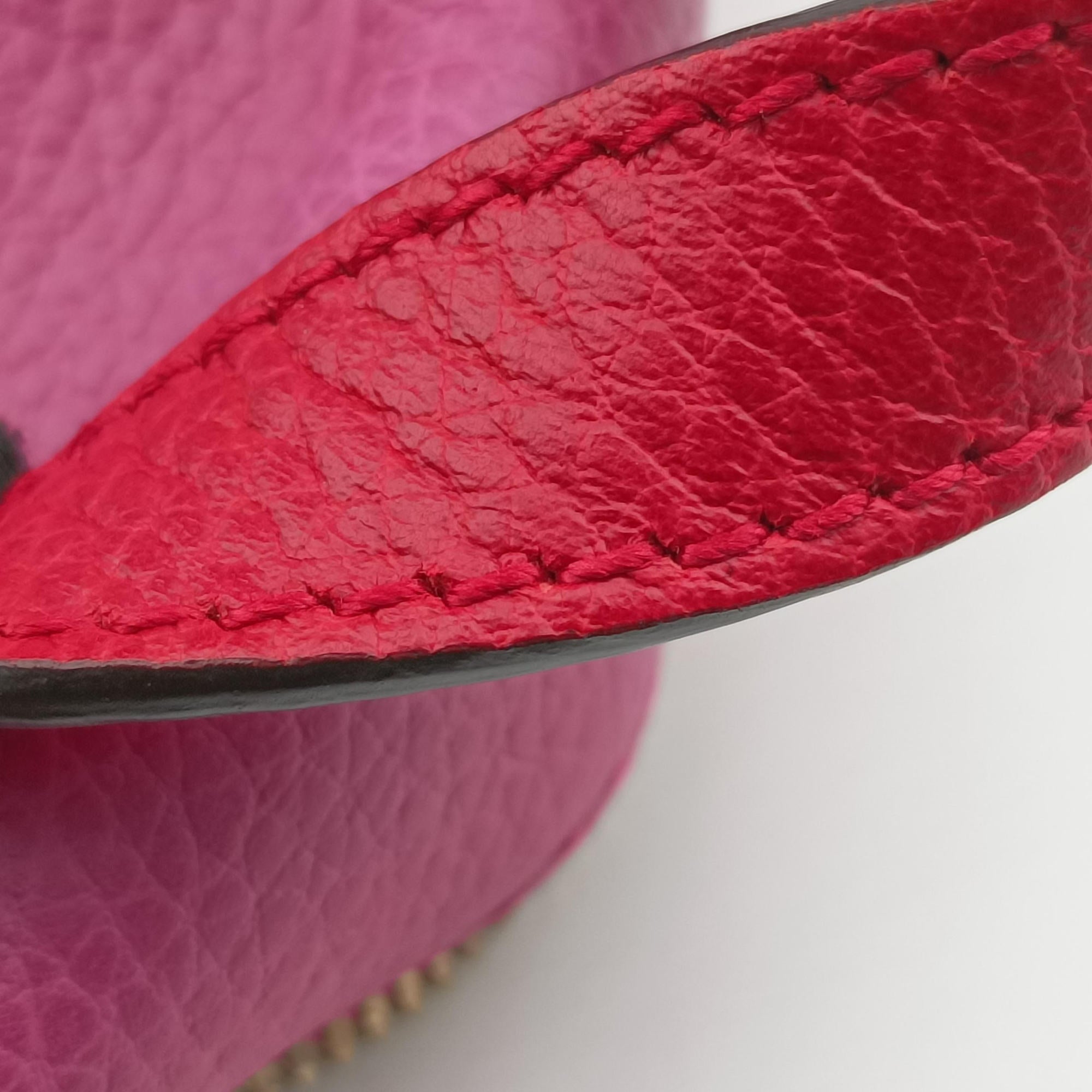 Pre-owned Gucci Soho Rose×red Leather 431570 backpack/rucksack | stylenewstar