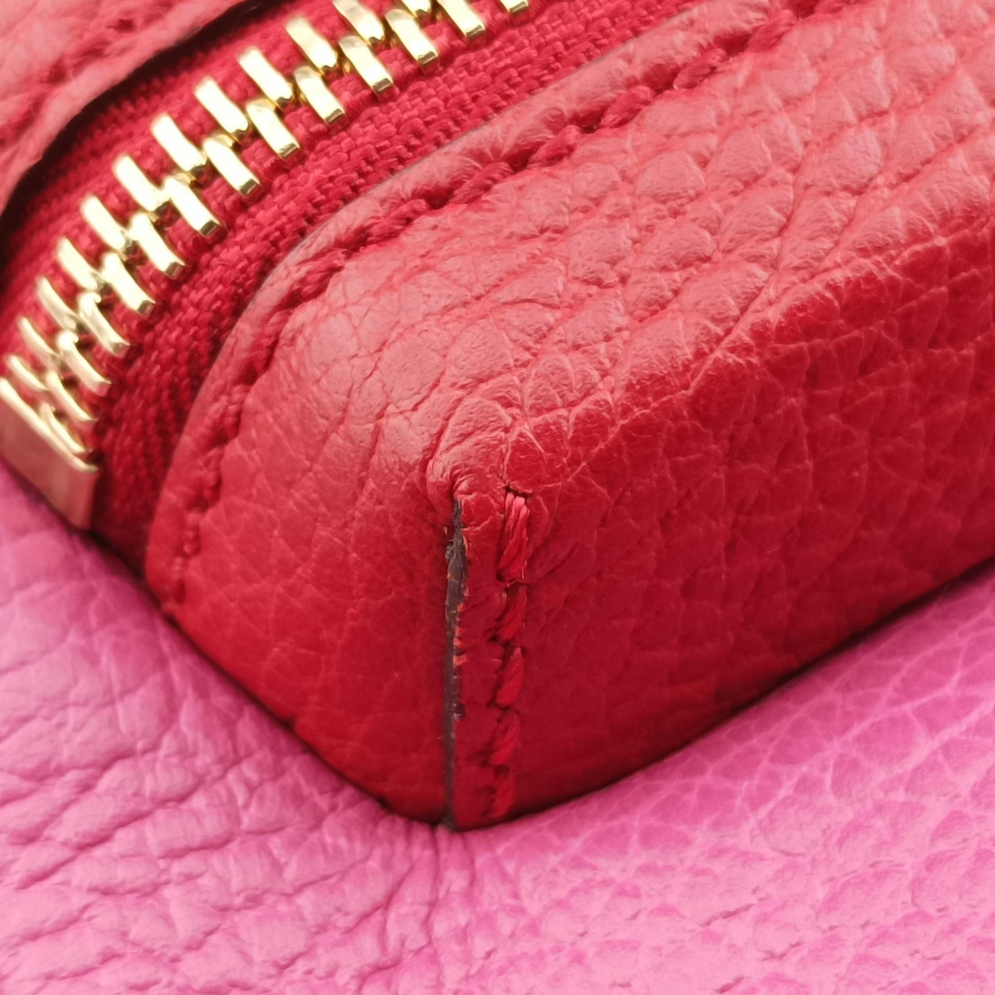 Pre-owned Gucci Soho Rose×red Leather 431570 backpack/rucksack | stylenewstar