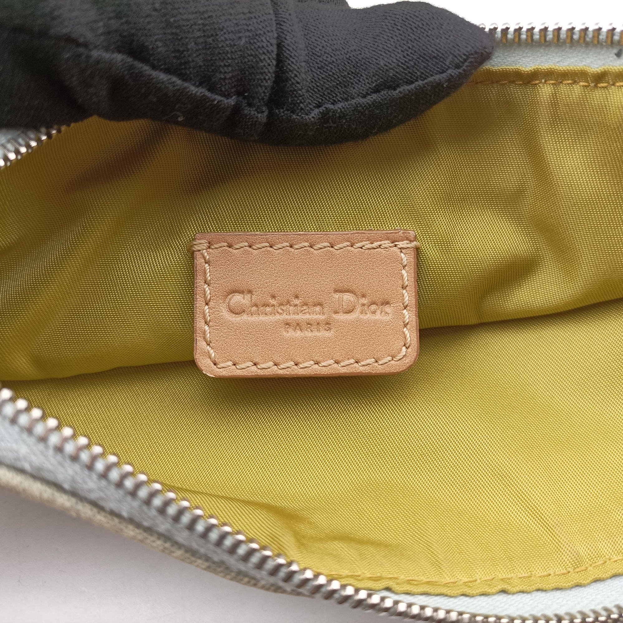 Secondhand Christian Dior Saddle Blue fabric  handbag | stylenewstar