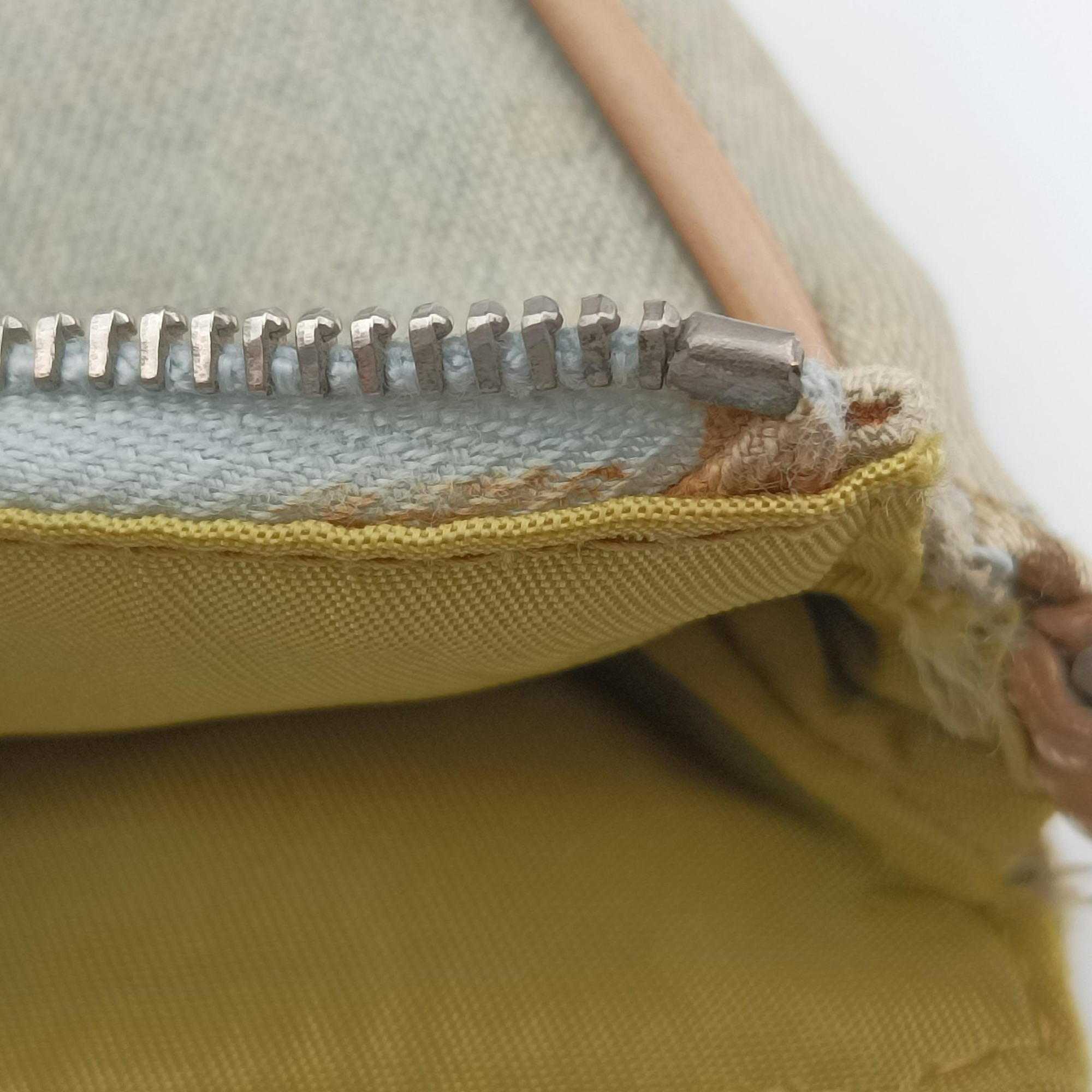 Secondhand Christian Dior Saddle Blue fabric  handbag | stylenewstar