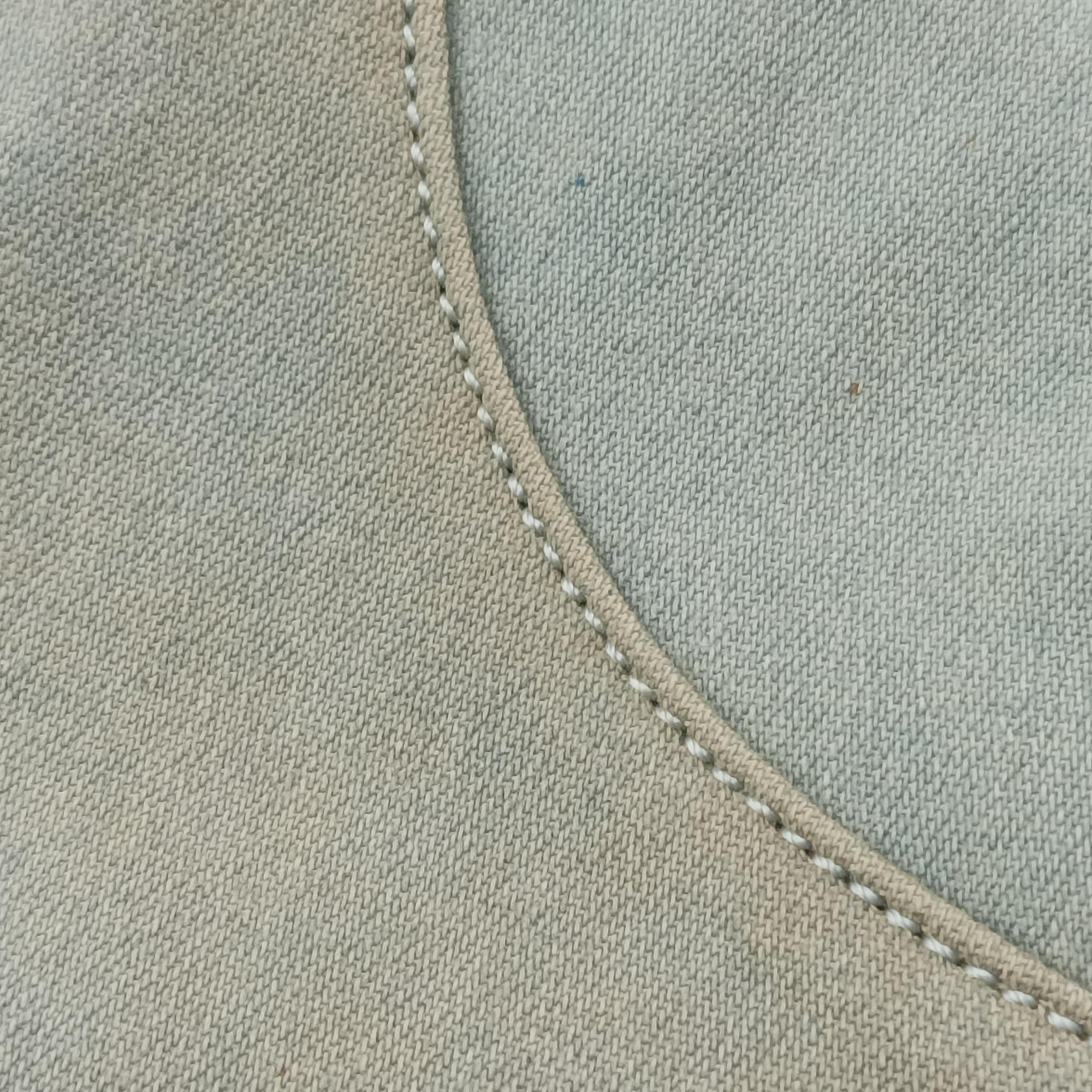 Secondhand Christian Dior Saddle Blue fabric  handbag | stylenewstar