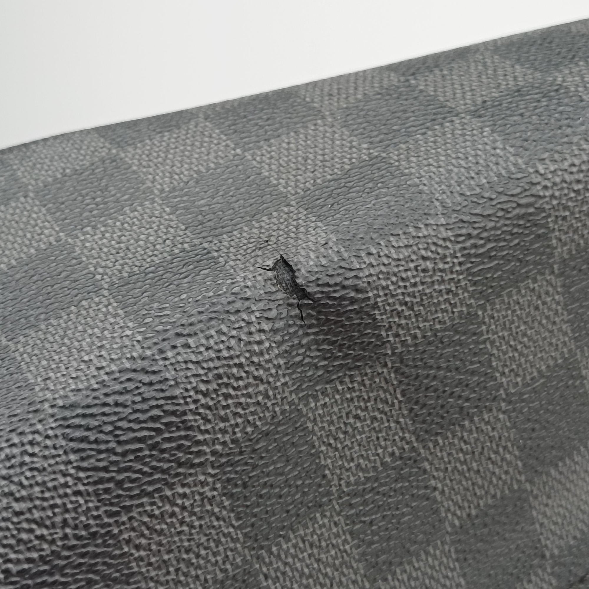 Vintage Louis Vuitton DANIEL MM Noir Damier GRAPHITE N58029 shoulderbag | stylenewstar