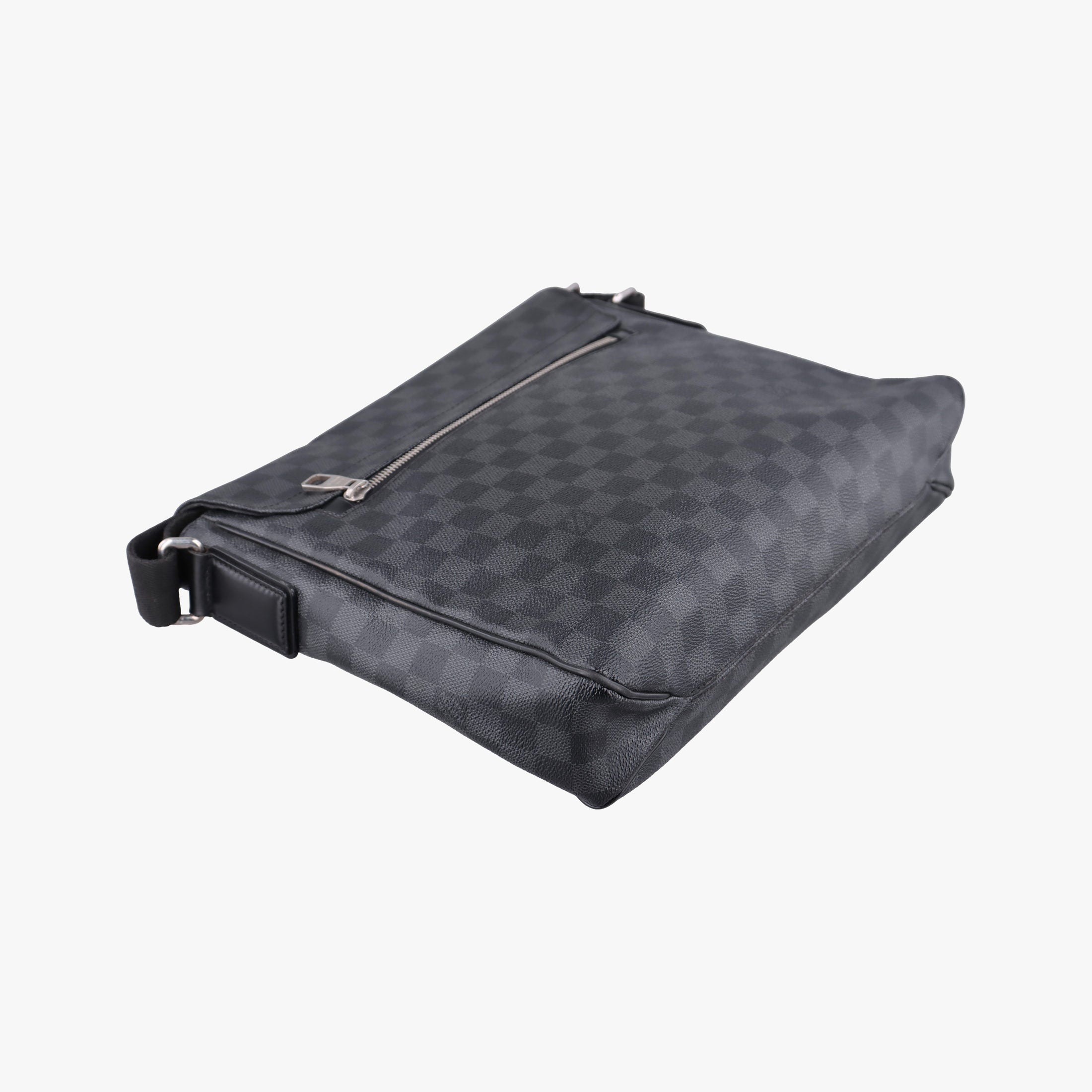 Vintage Louis Vuitton DANIEL MM Noir Damier GRAPHITE N58029 shoulderbag | stylenewstar