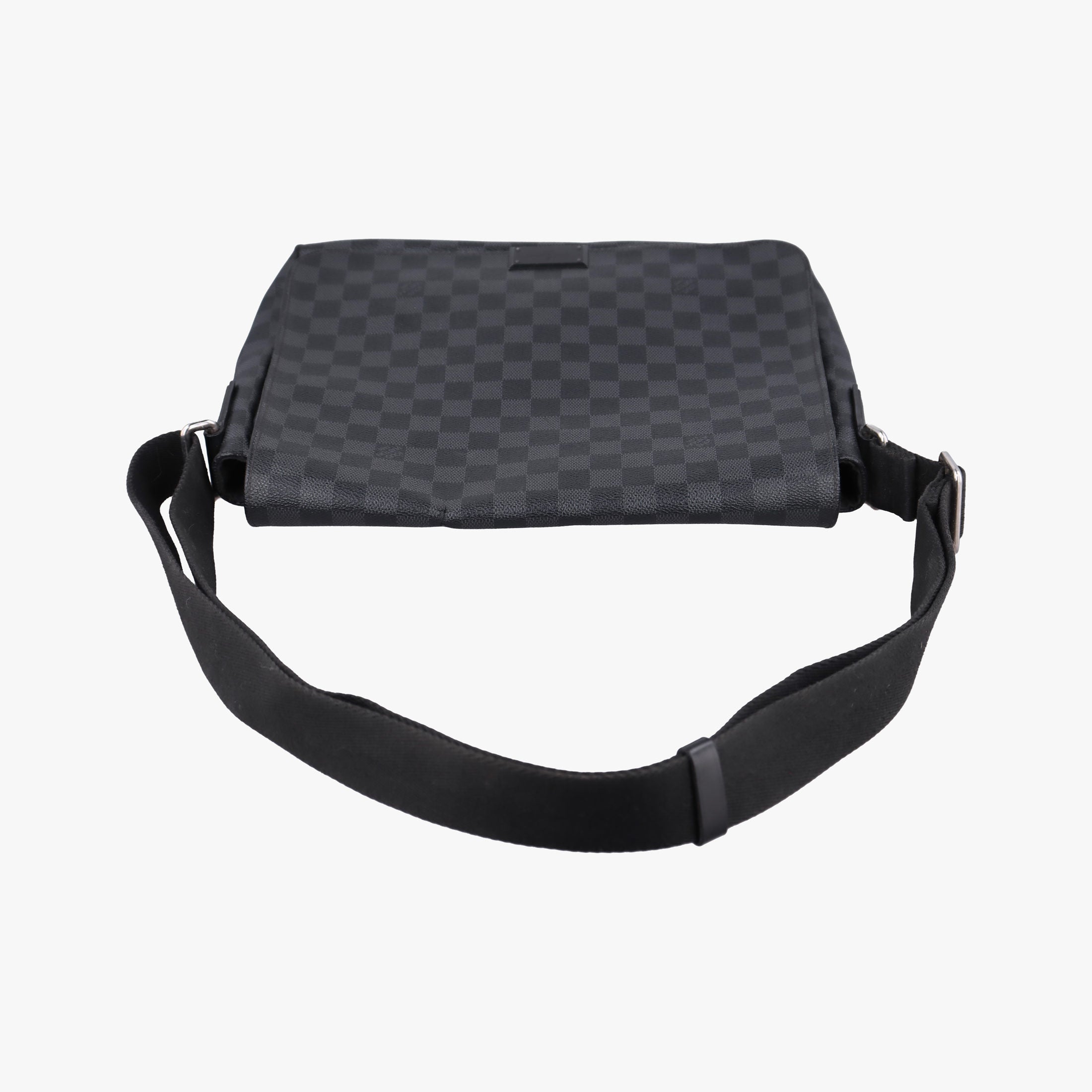 Vintage Louis Vuitton DANIEL MM Noir Damier GRAPHITE N58029 shoulderbag | stylenewstar