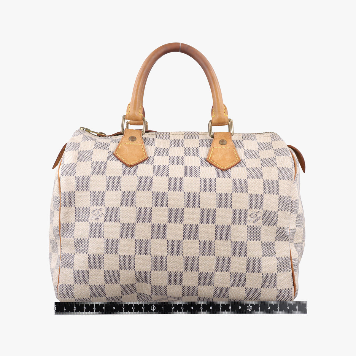 Pre-owned Louis Vuitton Speedy 25 AZUR Damier Canvas N41534 handbag | stylenewstar