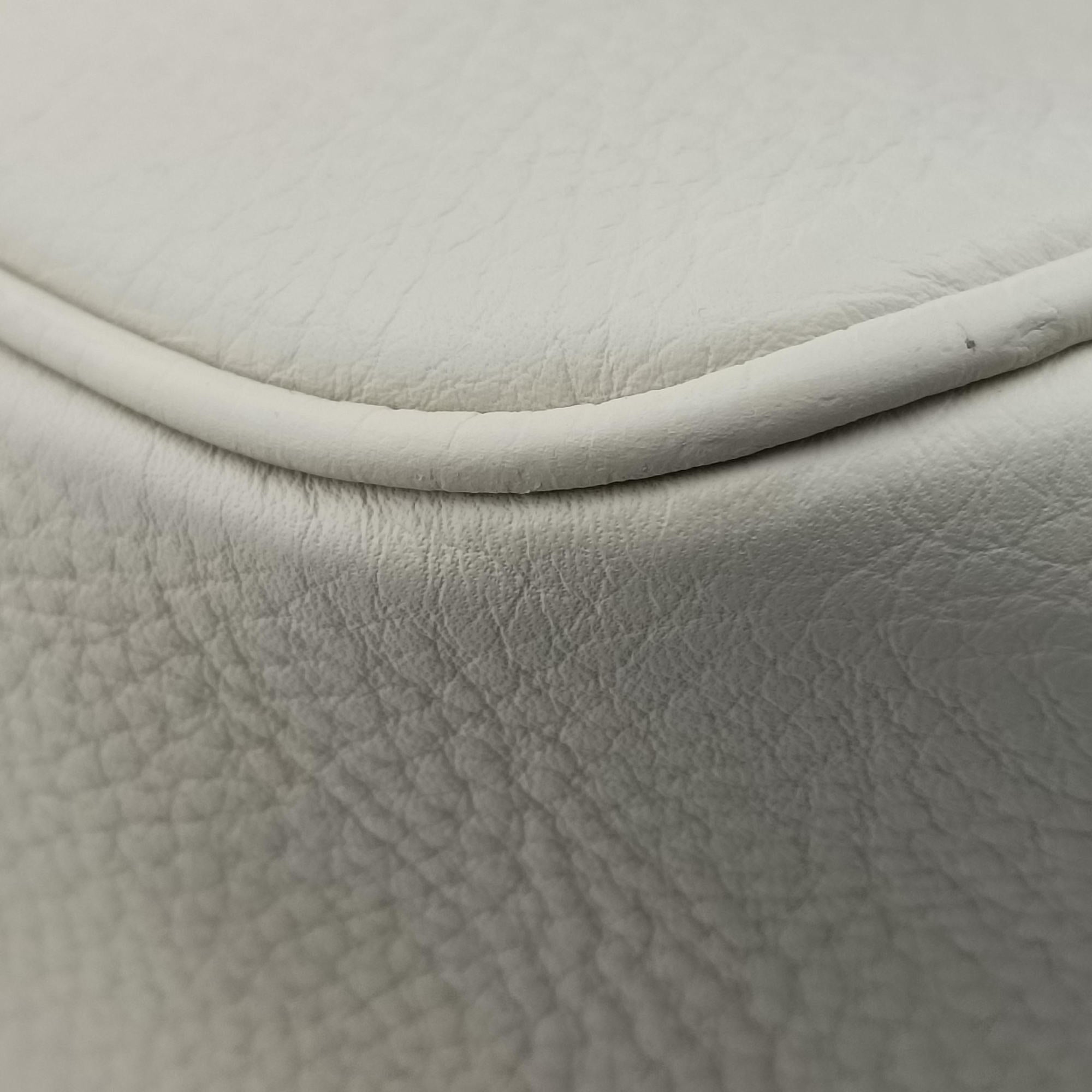 Pre-owned Gucci Bamboo Beige×White Canvas×Leather 282315 shoulderbag | stylenewstar