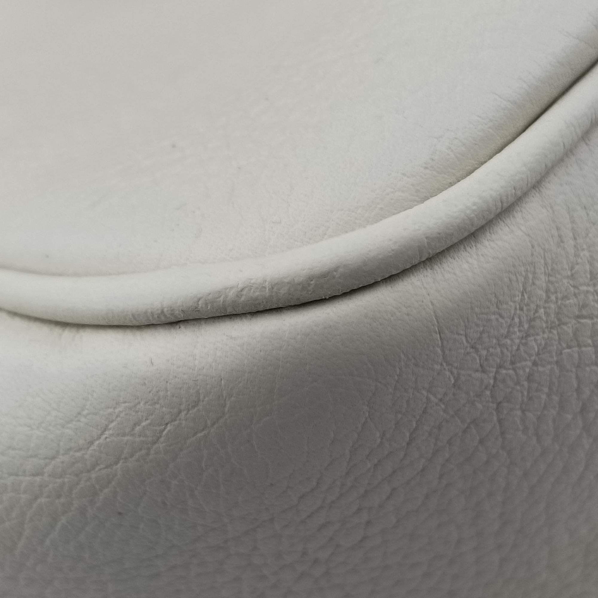 Pre-owned Gucci Bamboo Beige×White Canvas×Leather 282315 shoulderbag | stylenewstar