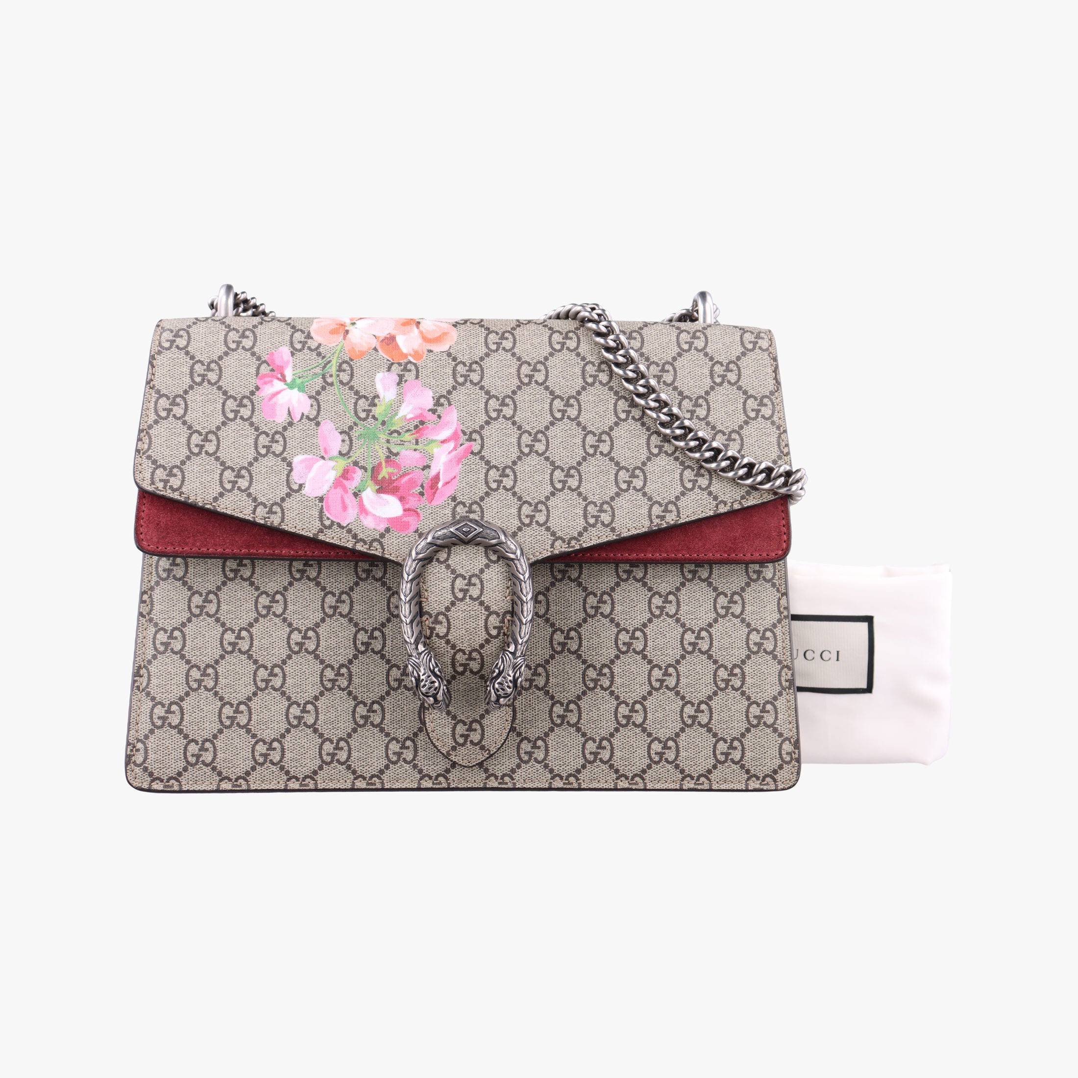 Pre-owned Gucci Dionysus Multicolour PVC coated canvas 400235 shoulderbag | stylenewstar