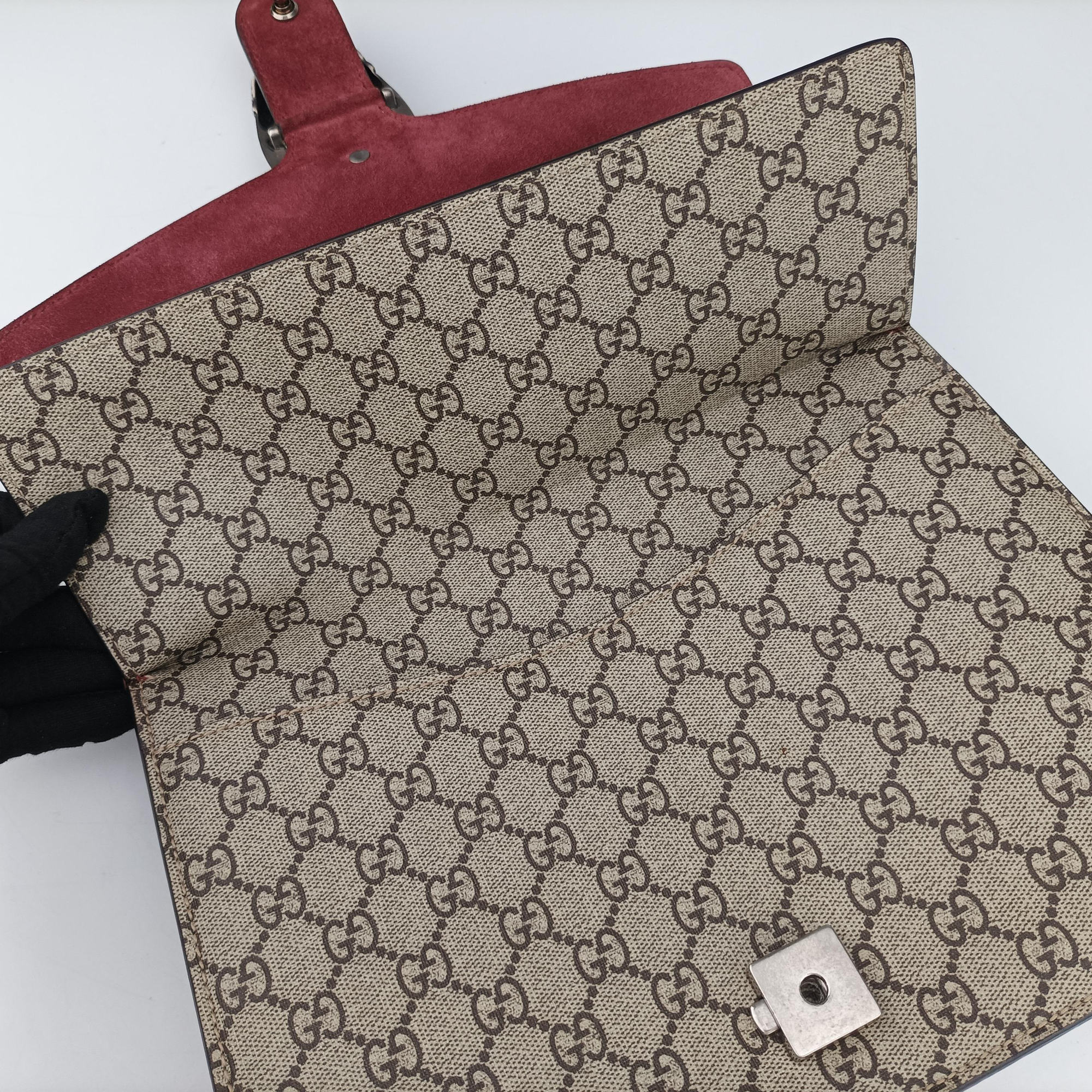 Pre-owned Gucci Dionysus Multicolour PVC coated canvas 400235 shoulderbag | stylenewstar