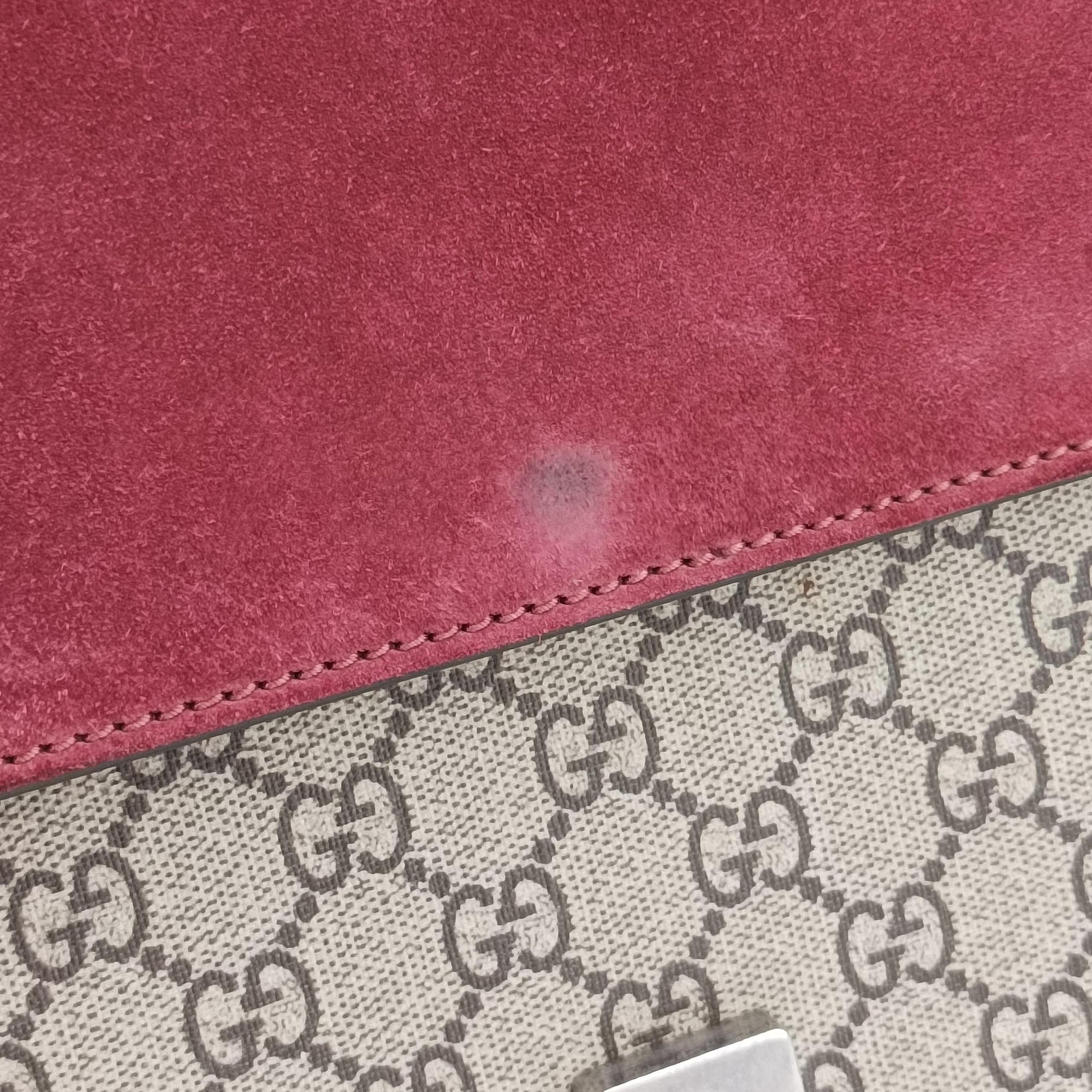 Pre-owned Gucci Dionysus Multicolour PVC coated canvas 400235 shoulderbag | stylenewstar