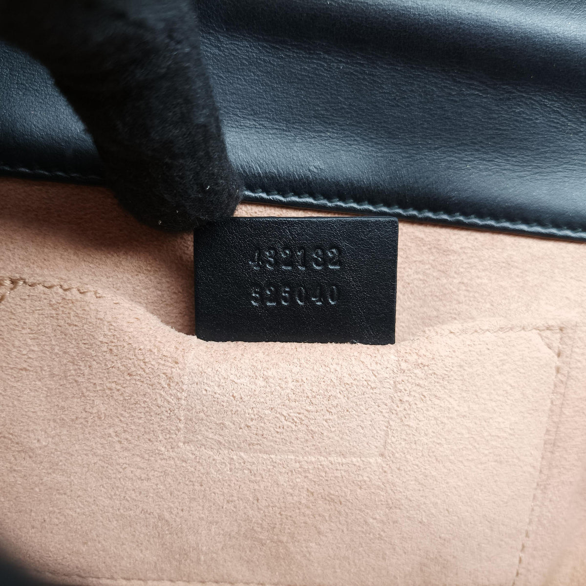 Pre-owned Gucci Padlock beige×Black PVC coated canvas×Leather 432182 shoulderbag | stylenewstar