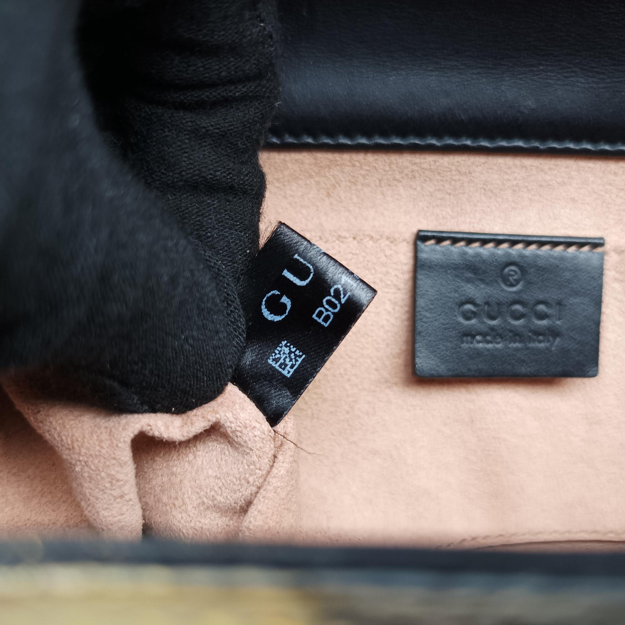 Pre-owned Gucci Padlock beige×Black PVC coated canvas×Leather 432182 shoulderbag | stylenewstar