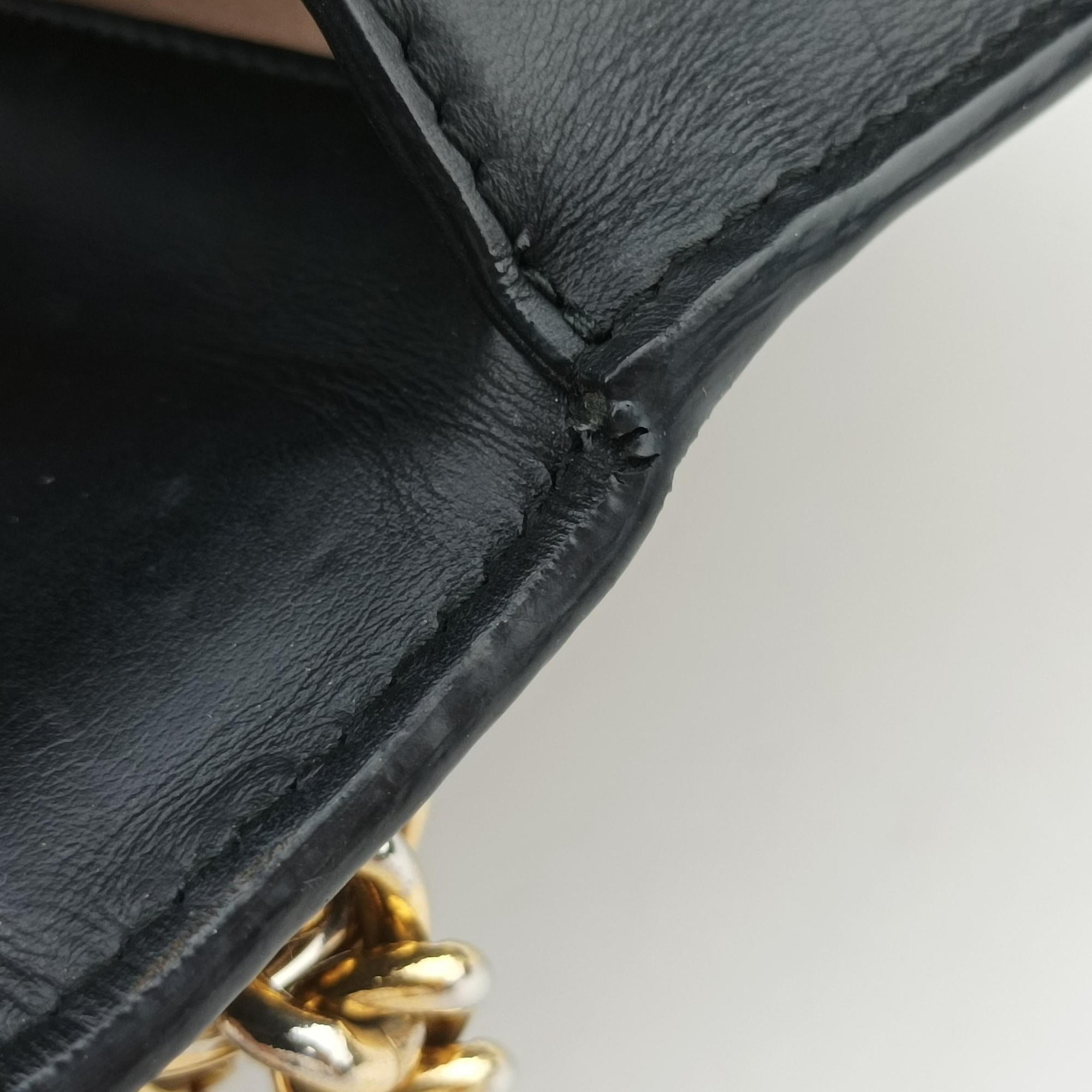 Pre-owned Gucci Padlock beige×Black PVC coated canvas×Leather 432182 shoulderbag | stylenewstar
