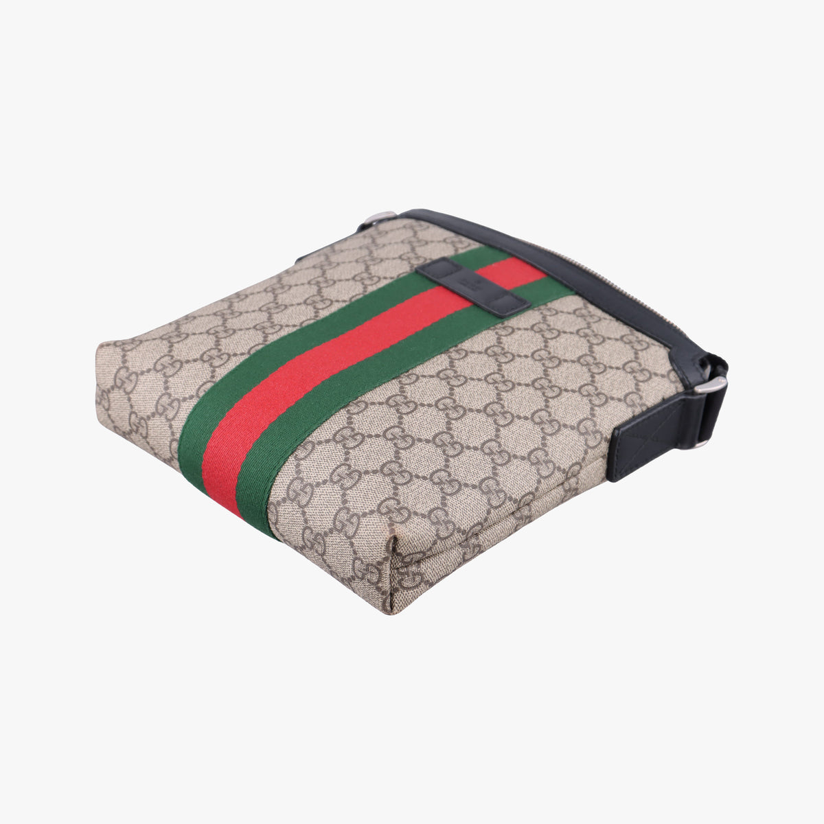 Pre-owned Gucci Web GG Supreme Messenger Beige×Multicolour PVC coated canvas 471454 shoulderbag | stylenewstar