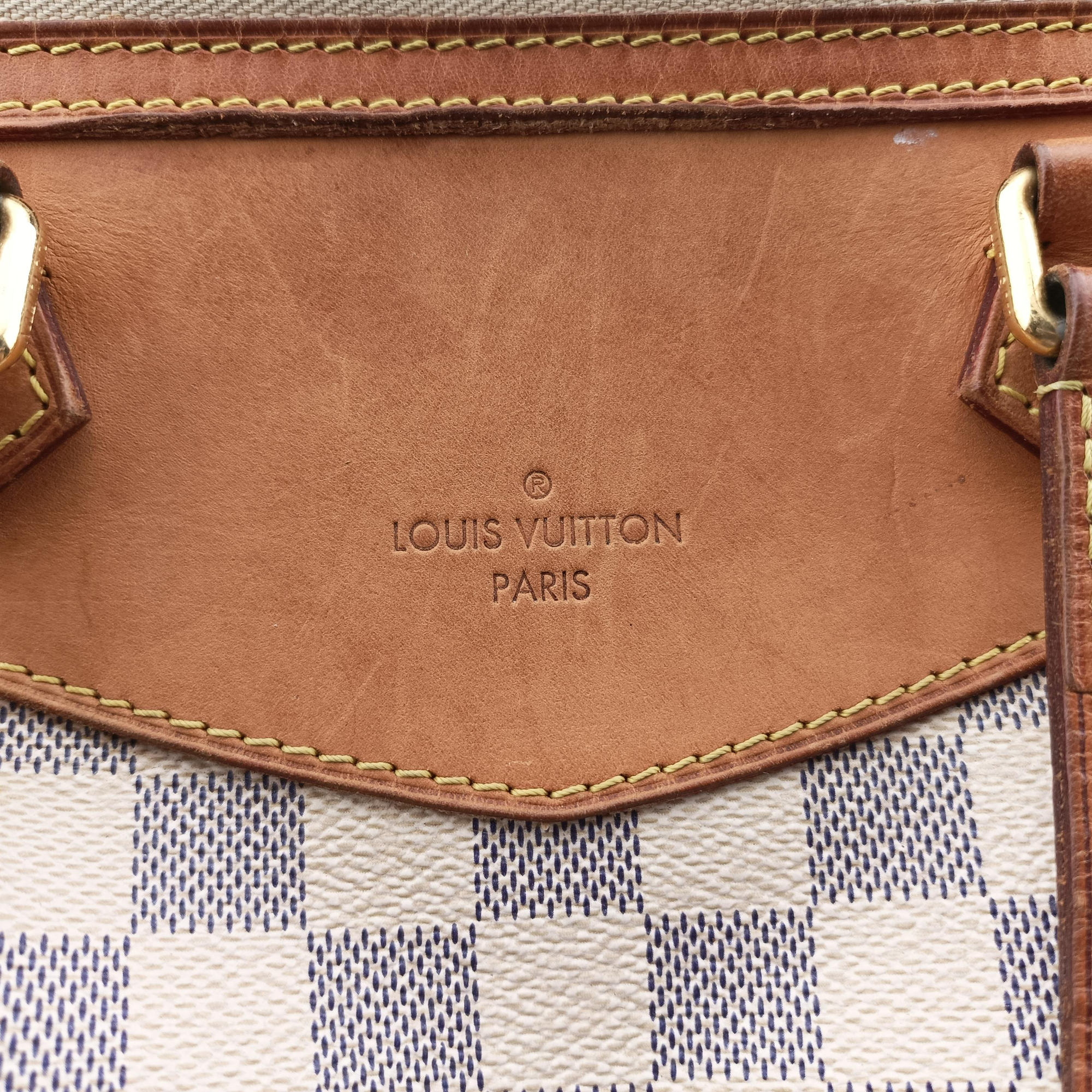 Vintage Louis Vuitton SIRACUSA GM AZUR Damier Canvas N41111 shoulderbag | stylenewstar