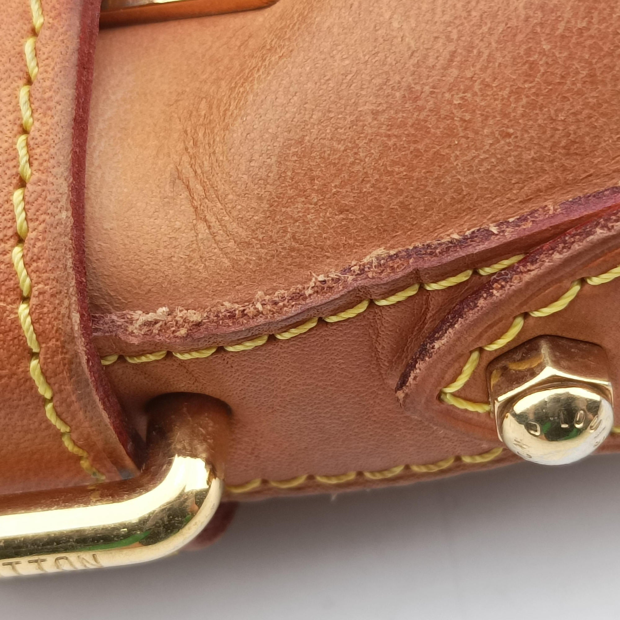 Pre-owned Louis Vuitton GRETA white Monogram Multicolor M40195 shoulderbag | stylenewstar