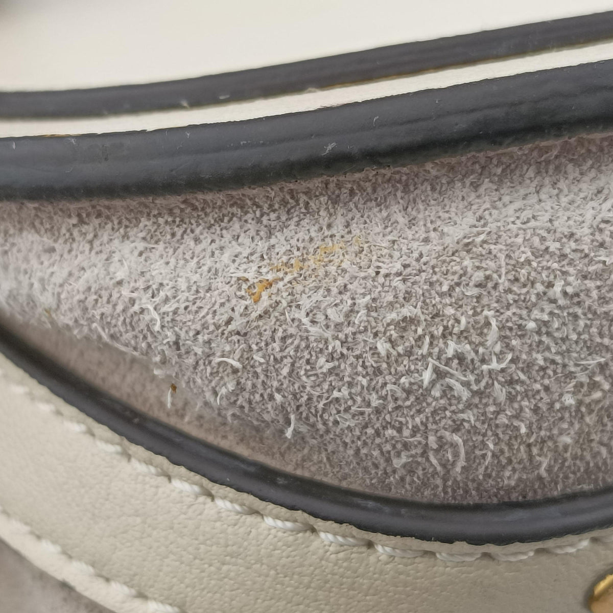Pre-owned Chloe Bracelet Nile White Leather  shoulderbag | stylenewstar