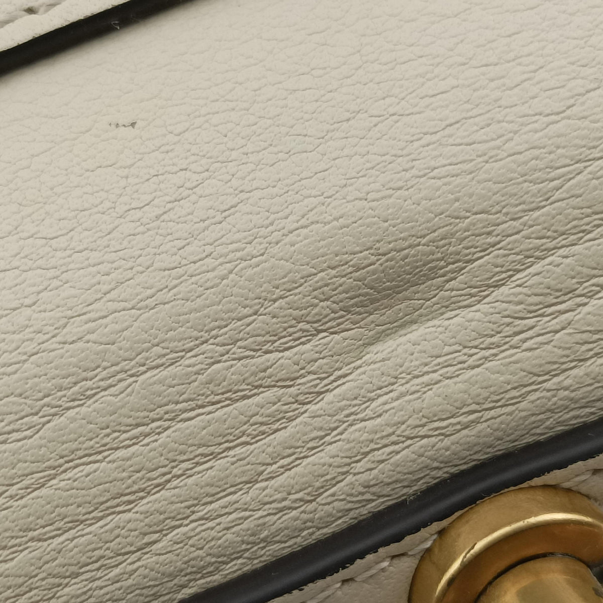 Pre-owned Chloe Bracelet Nile White Leather  shoulderbag | stylenewstar