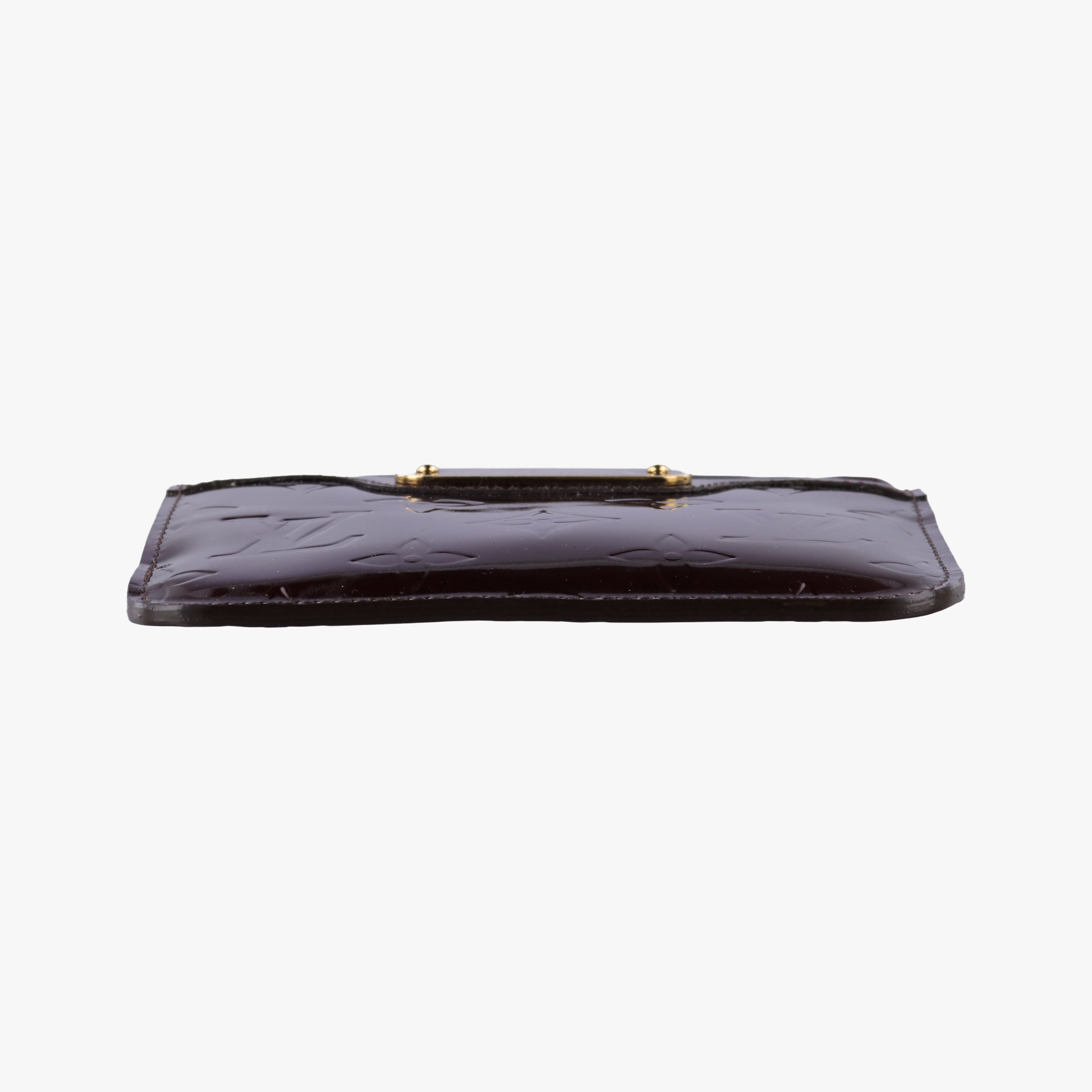 Pre-owned Louis Vuitton Pochette Cles Amarante Vernis M93557 coinpurse | stylenewstar