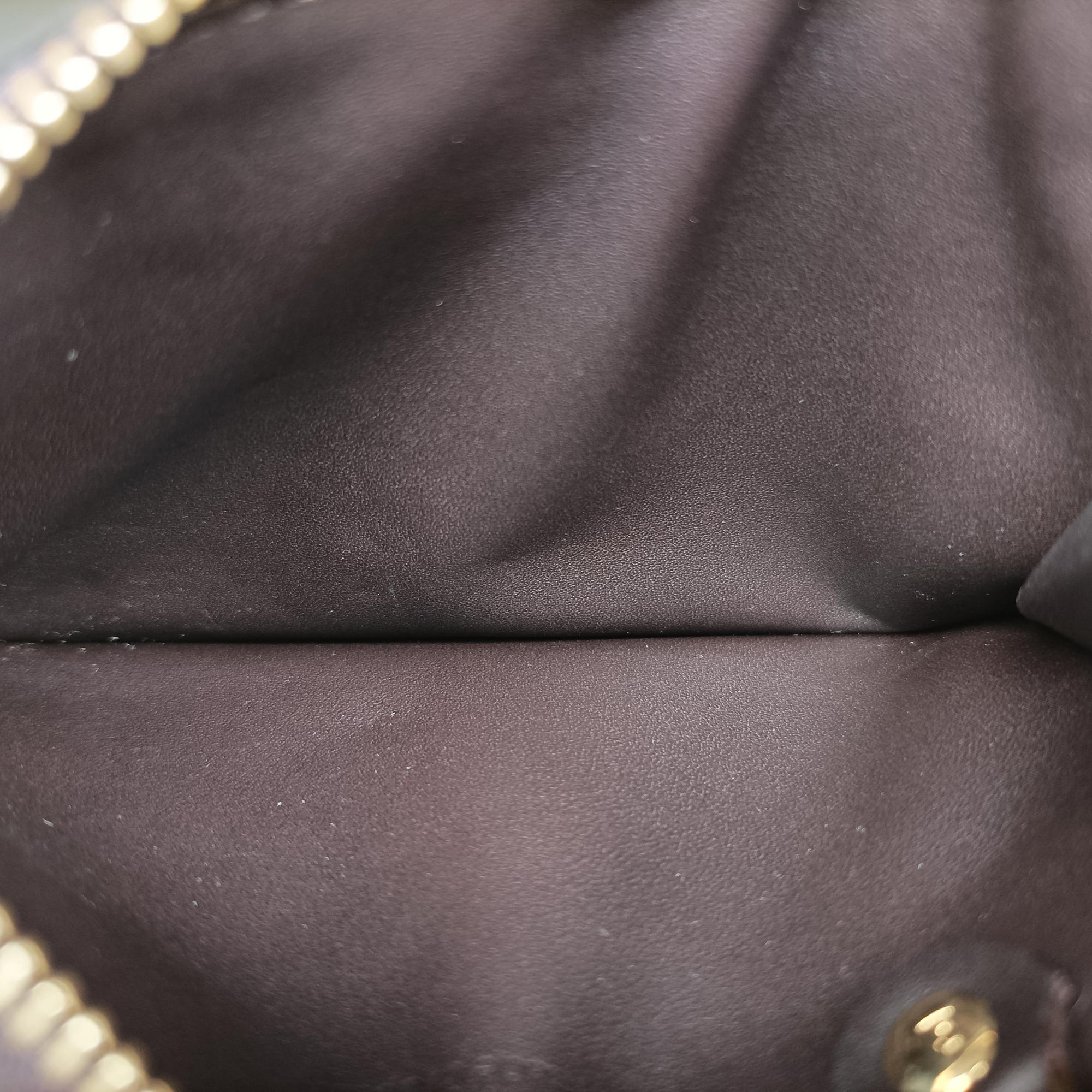 Pre-owned Louis Vuitton Pochette Cles Amarante Vernis M93557 coinpurse | stylenewstar