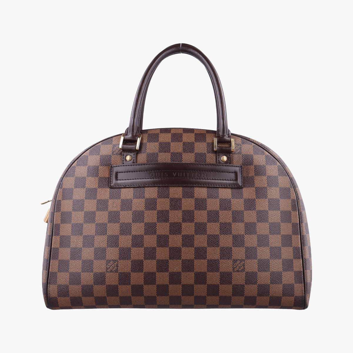Pre-owned Louis Vuitton Nolita EBENE Damier Canvas N41455 handbag | stylenewstar