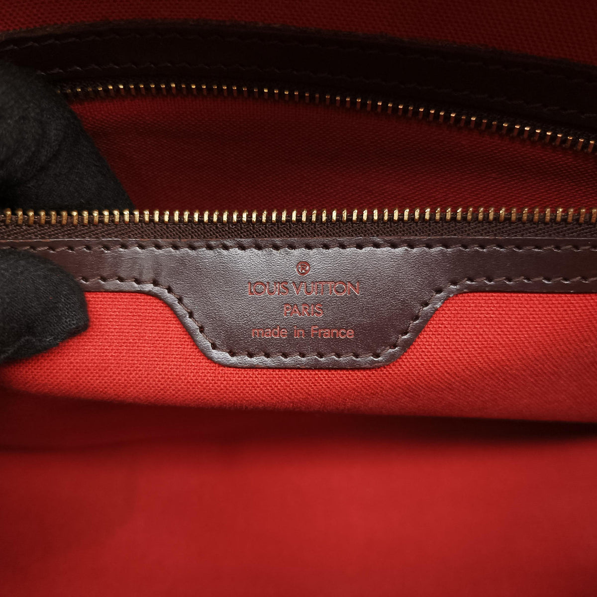 Pre-owned Louis Vuitton Nolita EBENE Damier Canvas N41455 handbag | stylenewstar