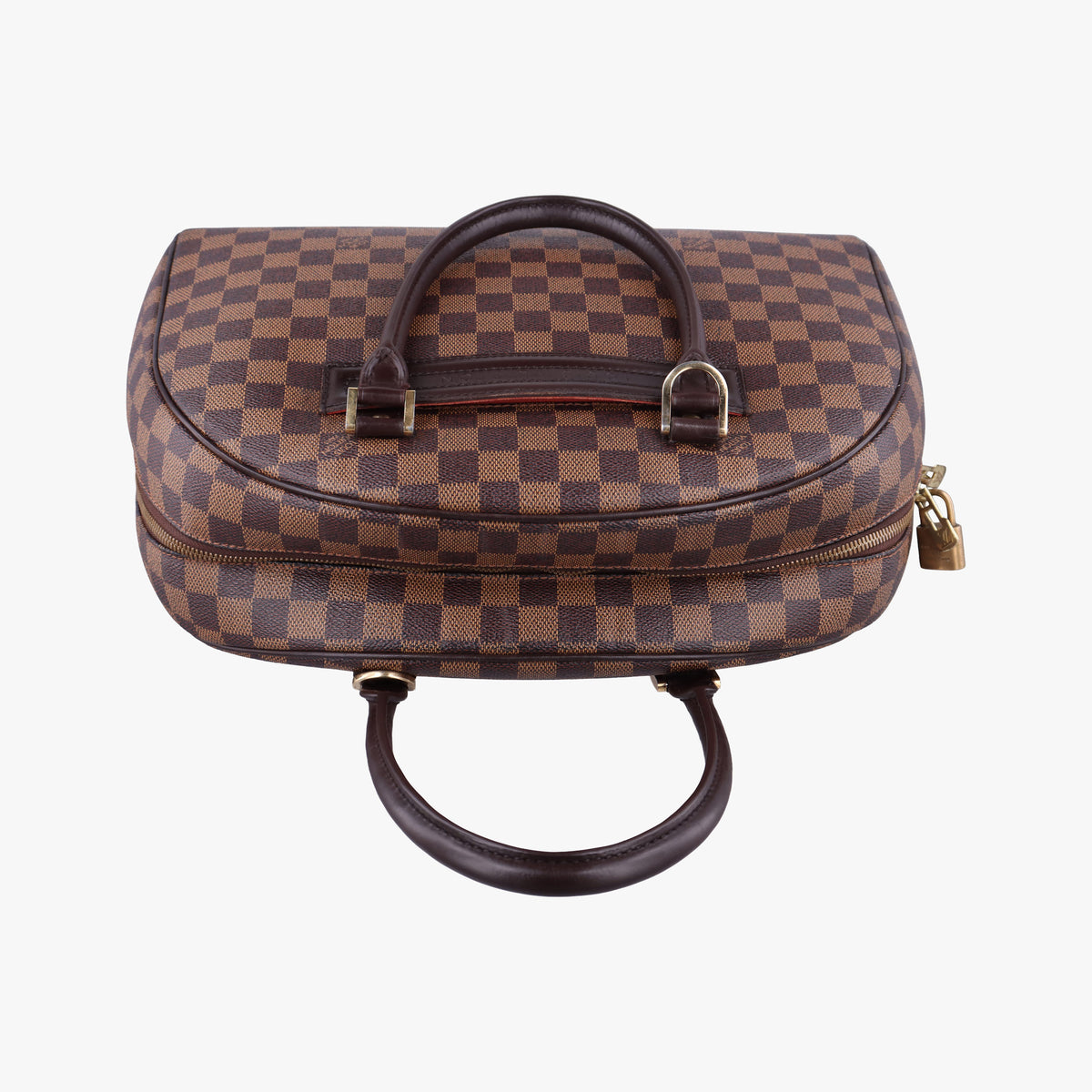 Pre-owned Louis Vuitton Nolita EBENE Damier Canvas N41455 handbag | stylenewstar