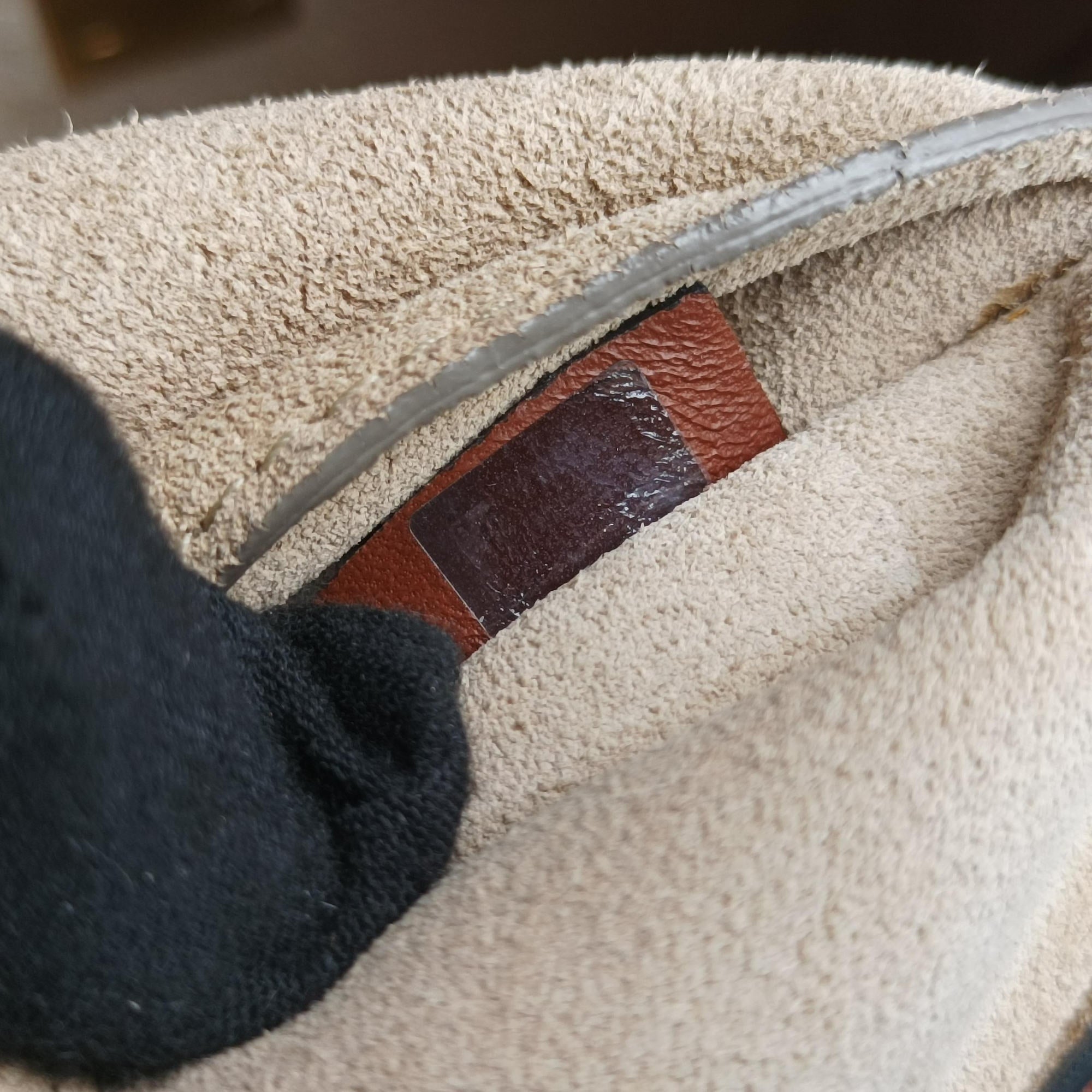 Vintage Chloe DREW Orange × Brown × Black Leather×suede  shoulderbag | stylenewstar