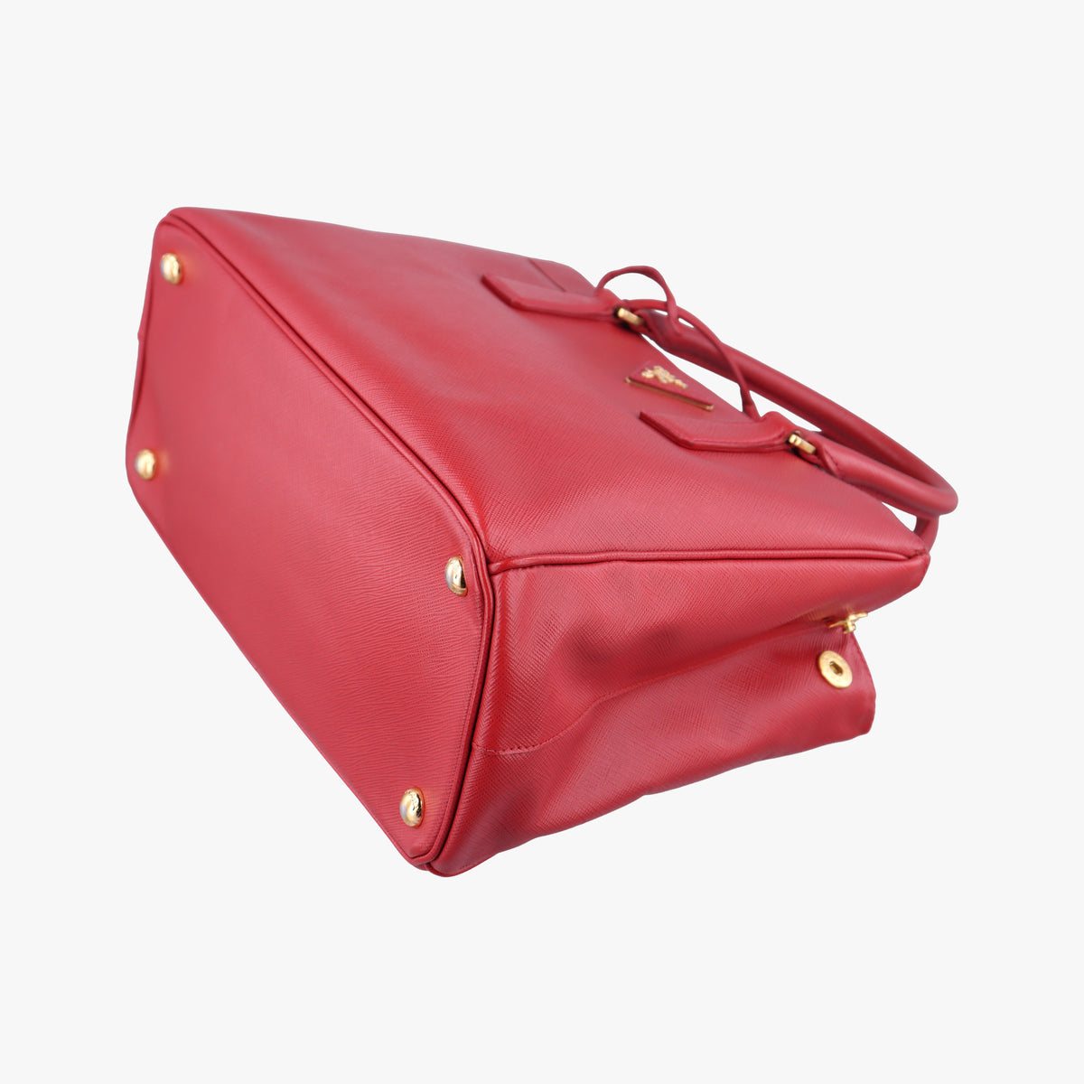 Secondhand Prada Galleria Red SAFFIANO Leather BN1844 shoulderbag | stylenewstar