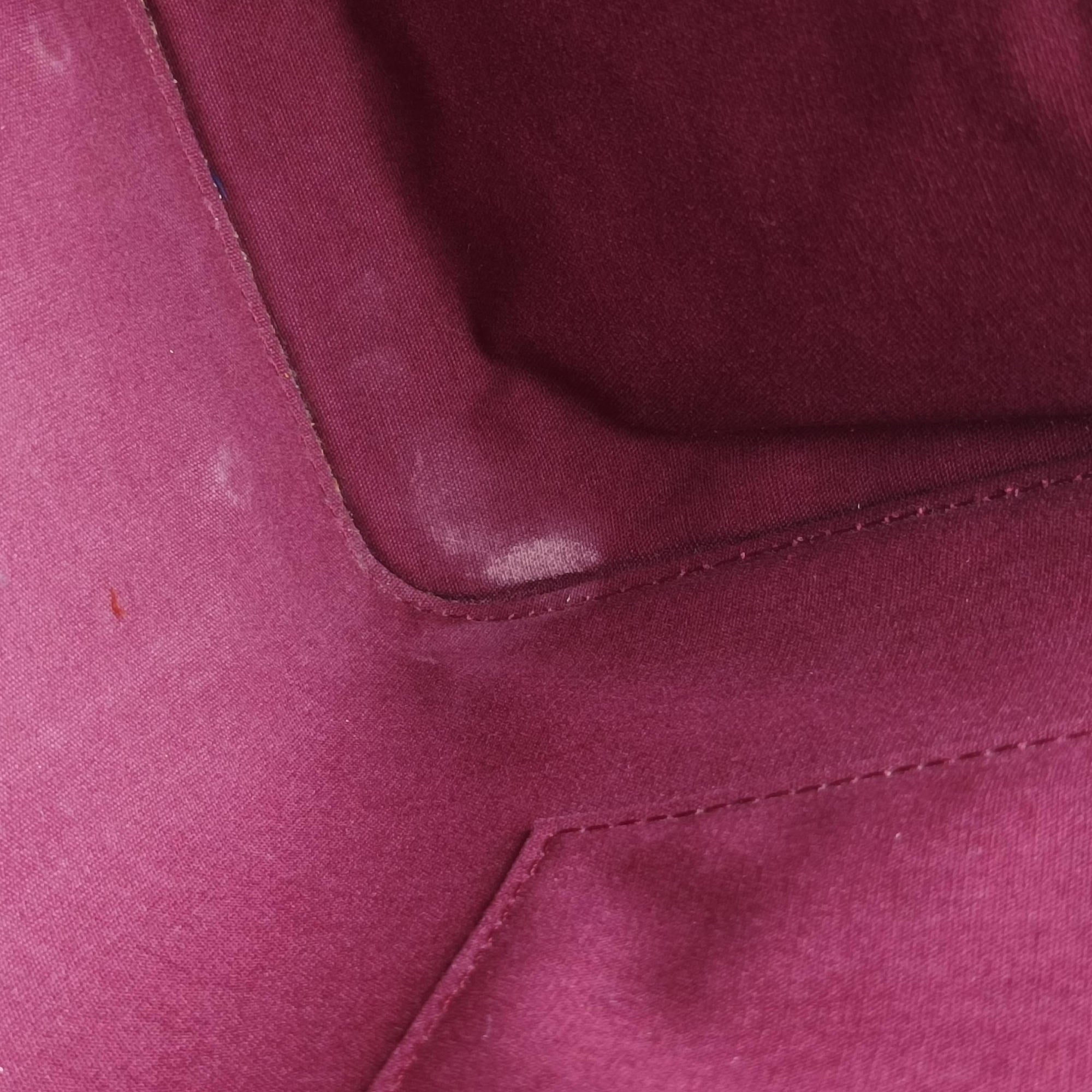 Pre-owned Louis Vuitton Brea MM ROUGE FAUVISTE Vernis M91690 shoulderbag | stylenewstar