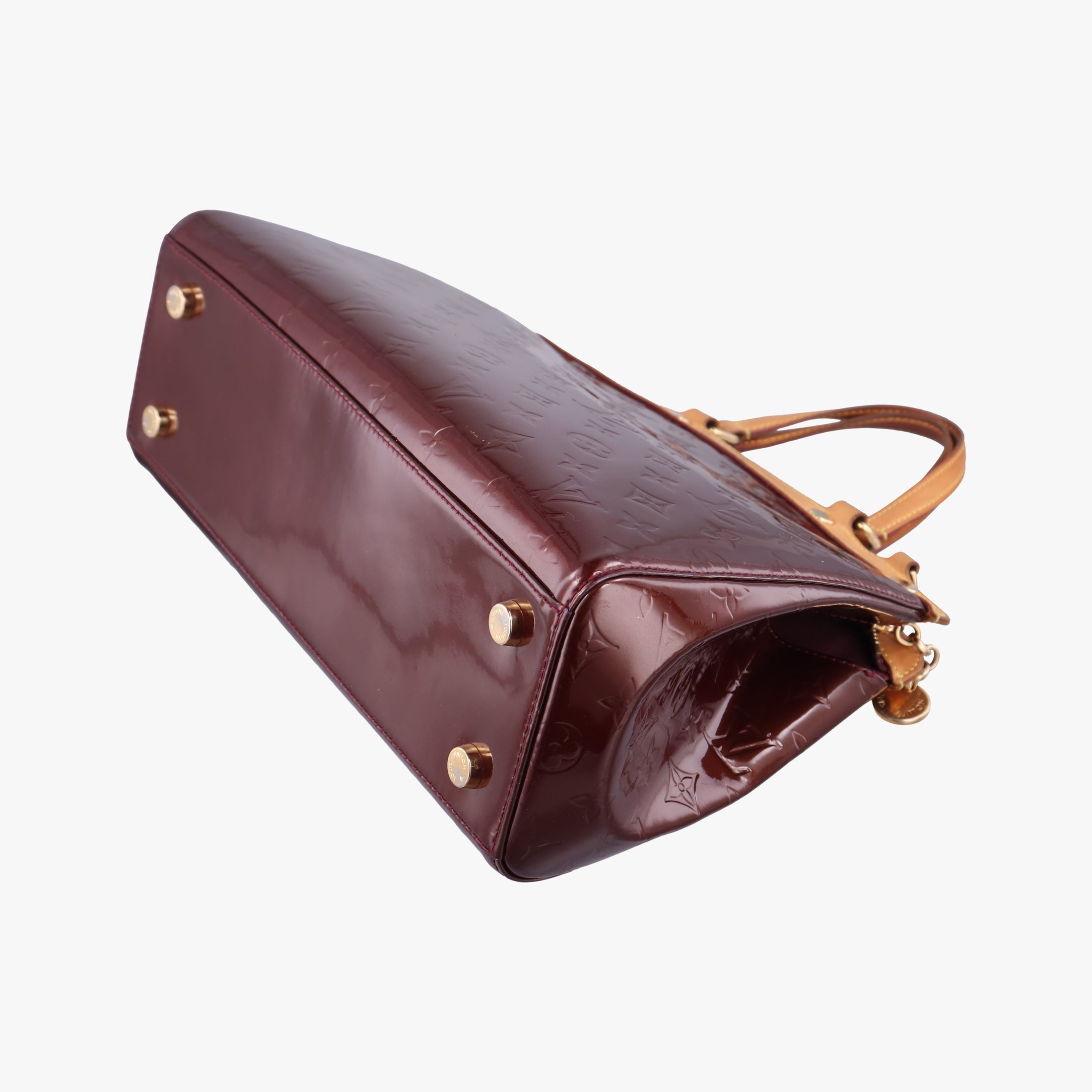 Pre-owned Louis Vuitton Brea MM ROUGE FAUVISTE Vernis M91690 shoulderbag | stylenewstar