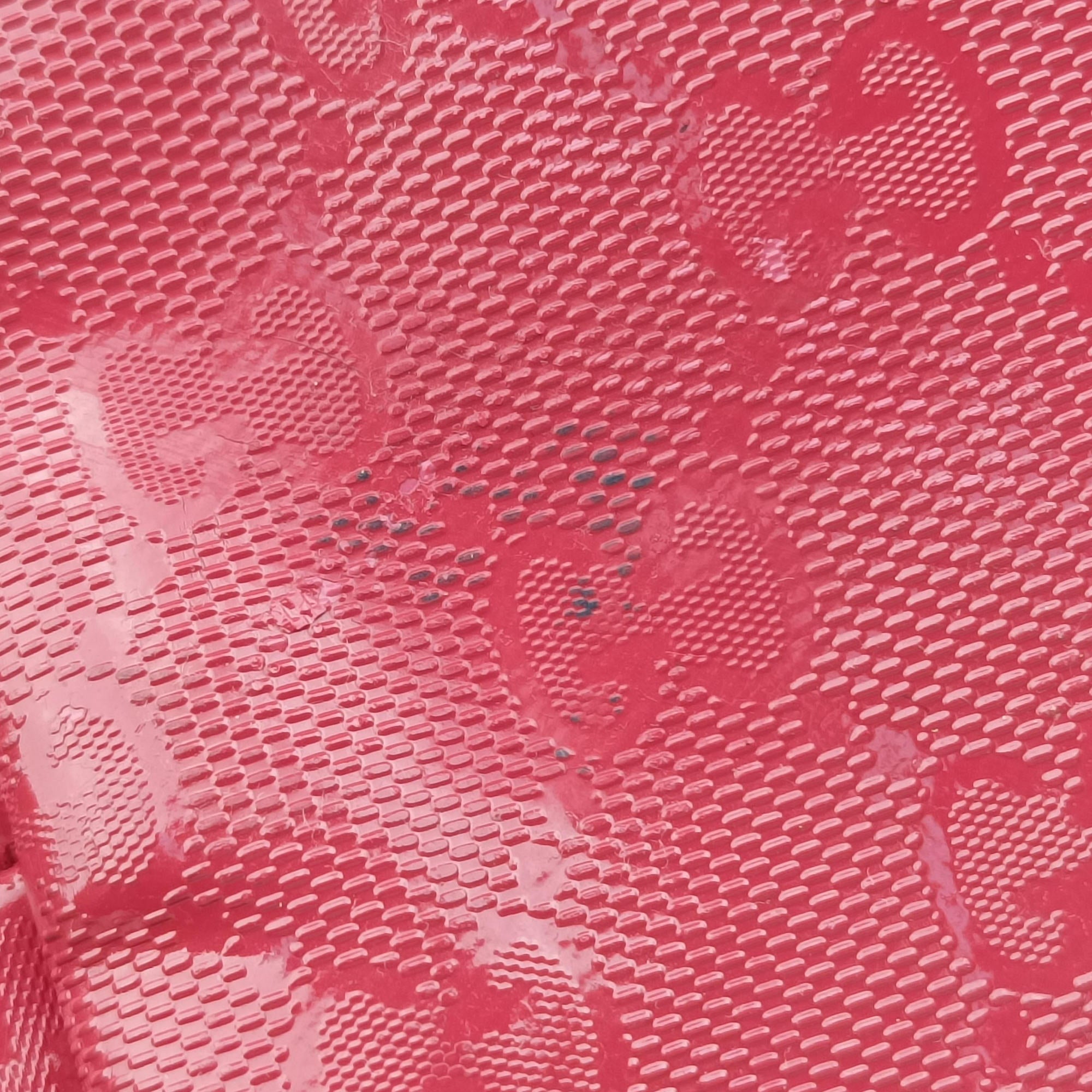 Pre-owned Gucci Guccissima GG Imprime Pink PVC coated canvas 211120 shoulderbag | stylenewstar