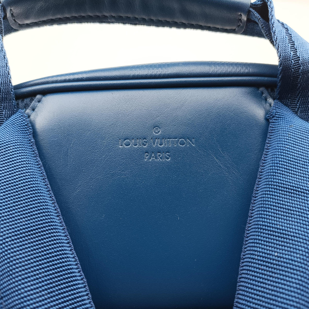 Pre-owned Louis Vuitton Mikael Neptune (Blue) Damie Infinite N41353 backpack/rucksack | stylenewstar