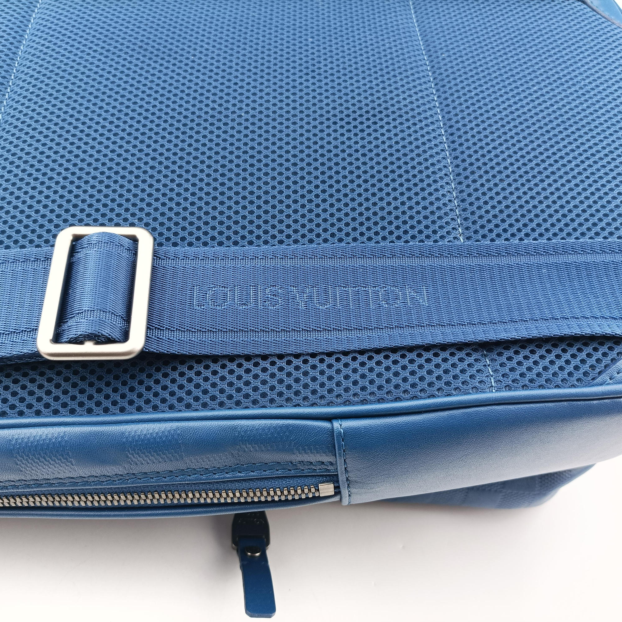 Pre-owned Louis Vuitton Mikael Neptune (Blue) Damie Infinite N41353 backpack/rucksack | stylenewstar