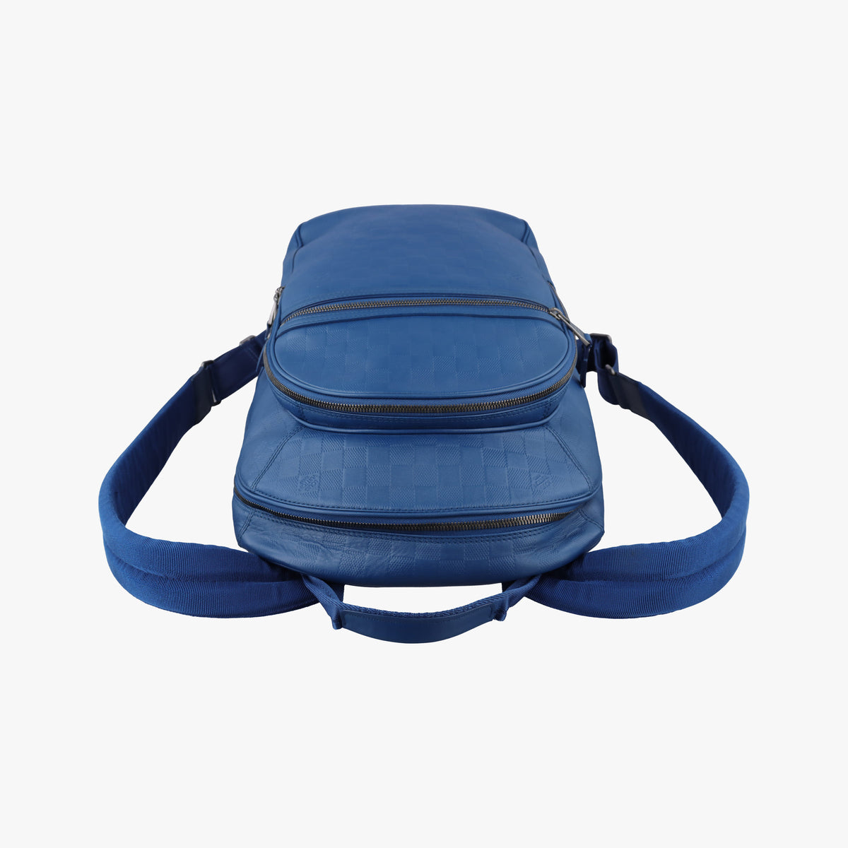 Pre-owned Louis Vuitton Mikael Neptune (Blue) Damie Infinite N41353 backpack/rucksack | stylenewstar