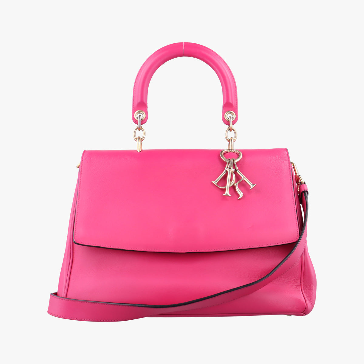 Vintage Christian Dior Be Dior Pink Leather  shoulderbag | stylenewstar