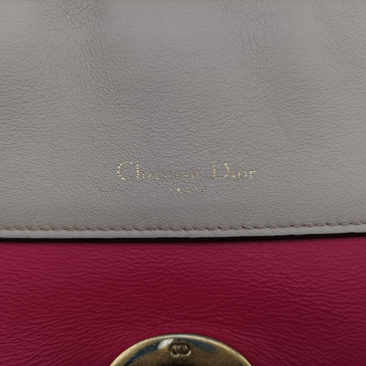 Vintage Christian Dior Be Dior Pink Leather  shoulderbag | stylenewstar