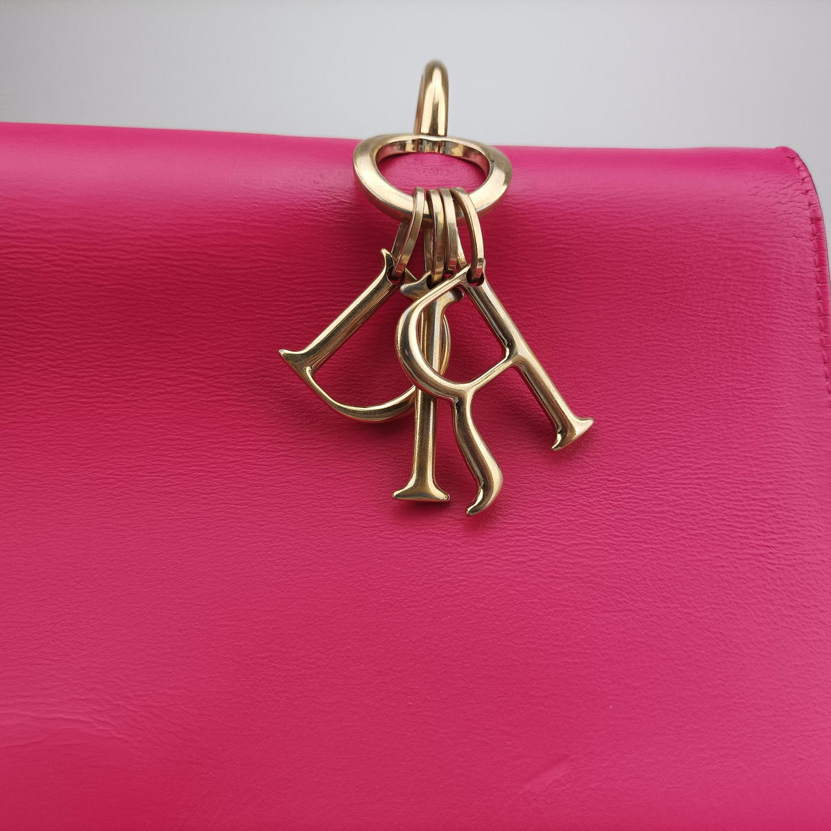 Vintage Christian Dior Be Dior Pink Leather  shoulderbag | stylenewstar
