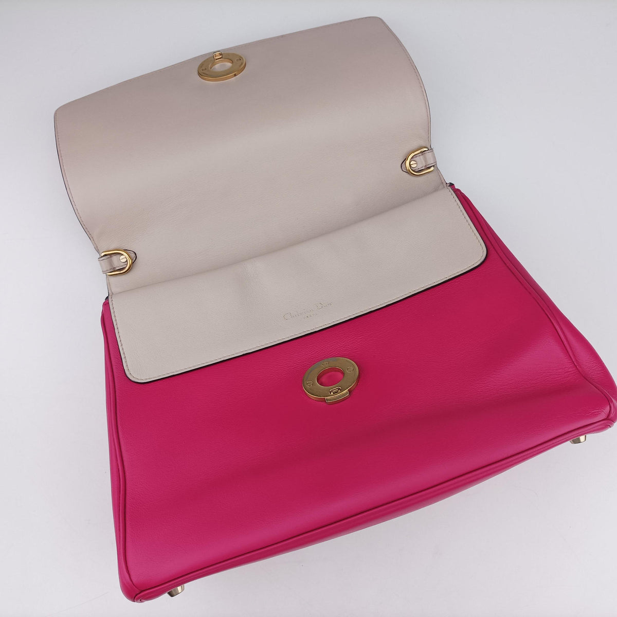 Vintage Christian Dior Be Dior Pink Leather  shoulderbag | stylenewstar