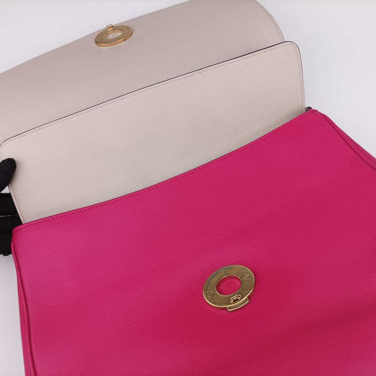 Vintage Christian Dior Be Dior Pink Leather  shoulderbag | stylenewstar