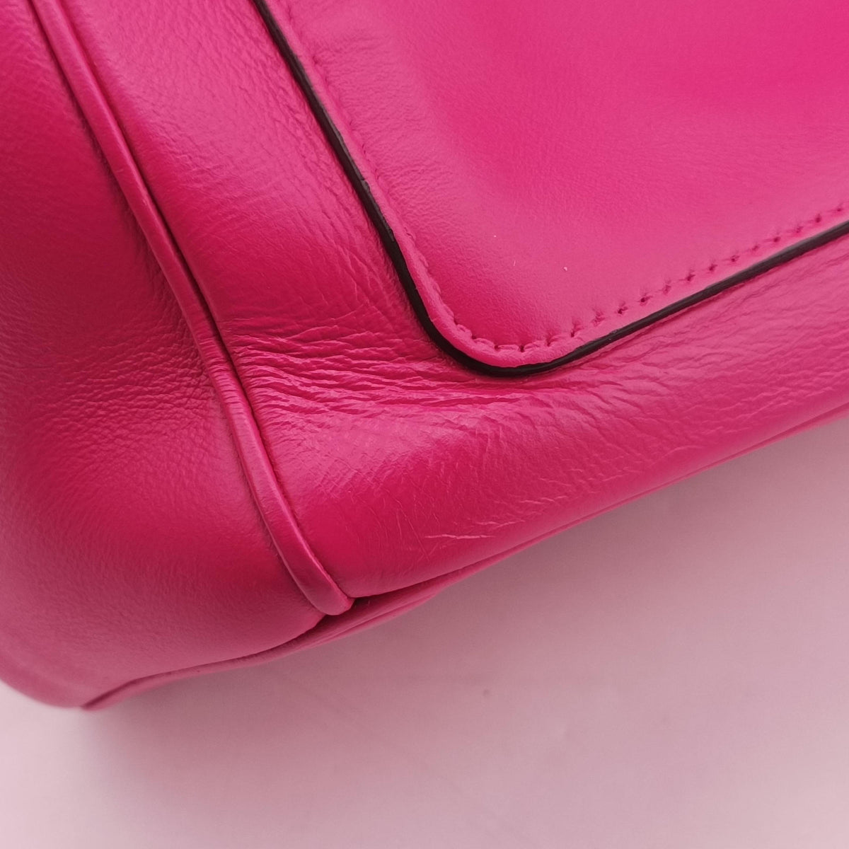 Vintage Christian Dior Be Dior Pink Leather  shoulderbag | stylenewstar